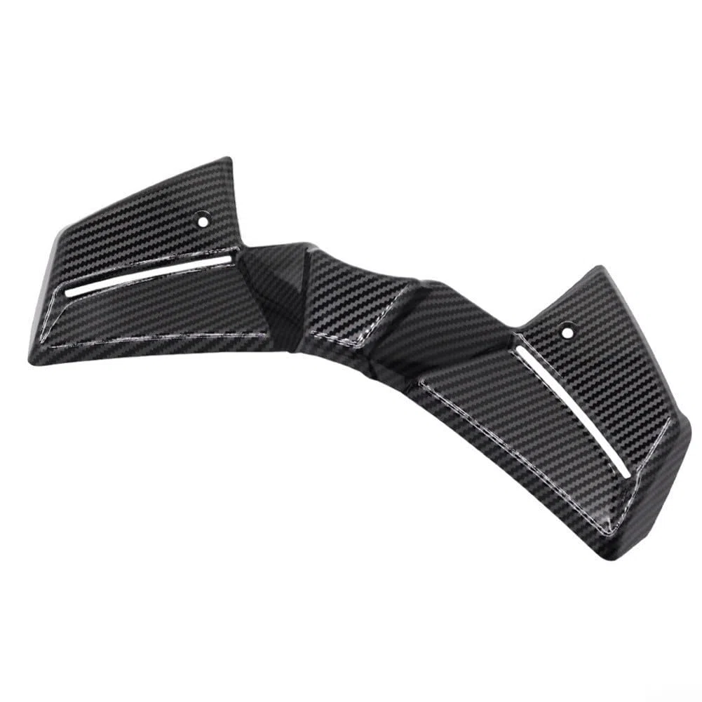 DAZZLEEX Kit de alerón delantero con aletas de fuerza descendente ABS y construcción de hierro, estabilidad mejorada para conducción de alta velocidad para MT-09 2024-2025, para MT-09 SP 2024-2025