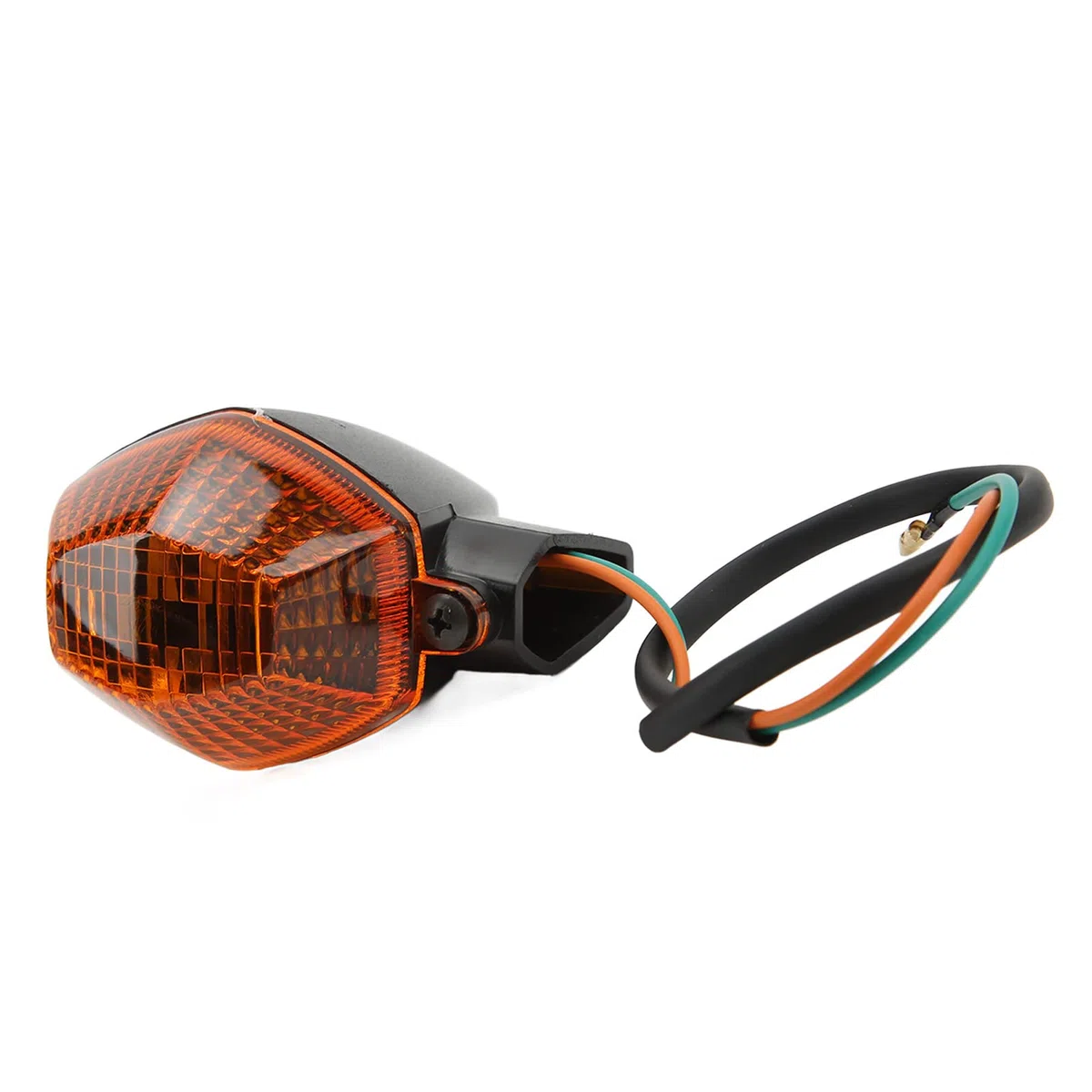 KIMISS 2 piezas de luz indicadora para moto, para DL 1000 y 650 VStrom, amarillo, intermitentes delanteros y traseros, repuesto de lámpara de señal