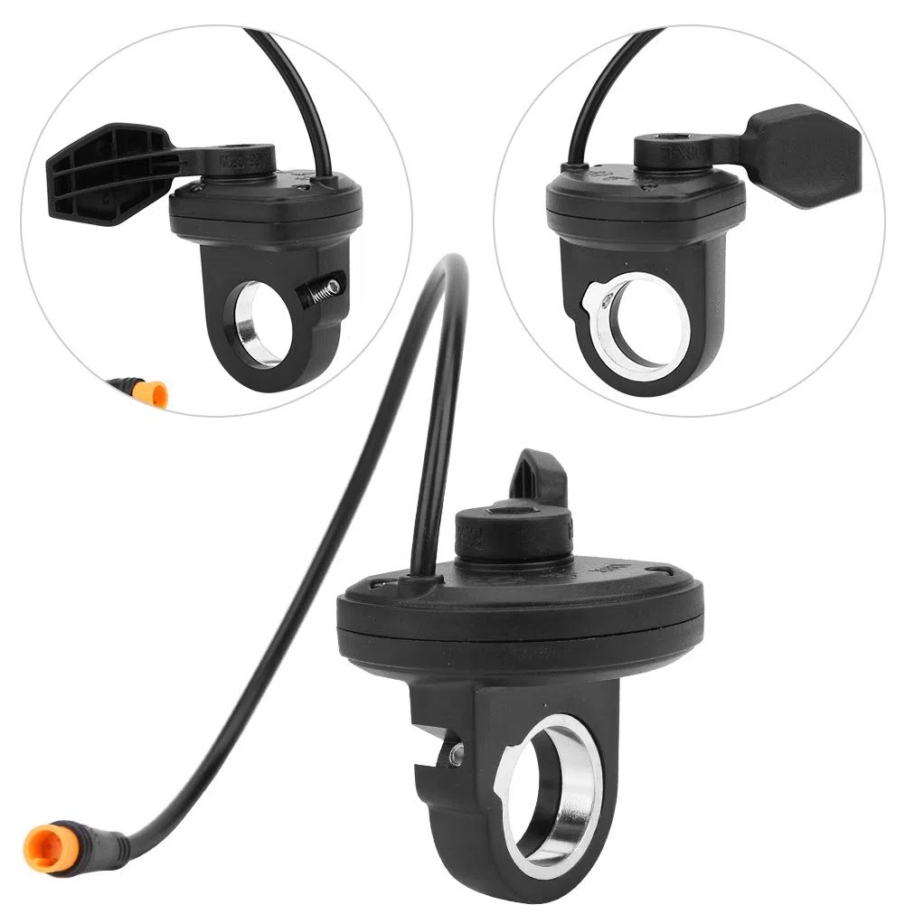 Acelerador de Pulgar Conector Impermeable del Agarre del Acelerador de Velocidad eléctrica Izquierda Sportinggoods