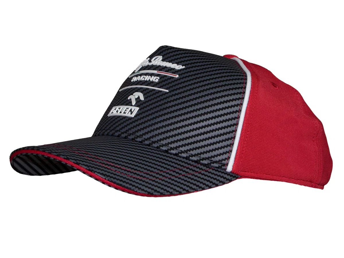 Alfa Romeo Racing Gorra de béisbol para Hombre, Color Plata/Rojo, Talla única