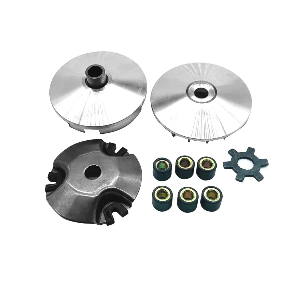 Alnicov Kits completos de variador para JOG Tng Adly Aprilia 50 cc 49 cc 2 tiempos Kit de embrague de variador de scooter