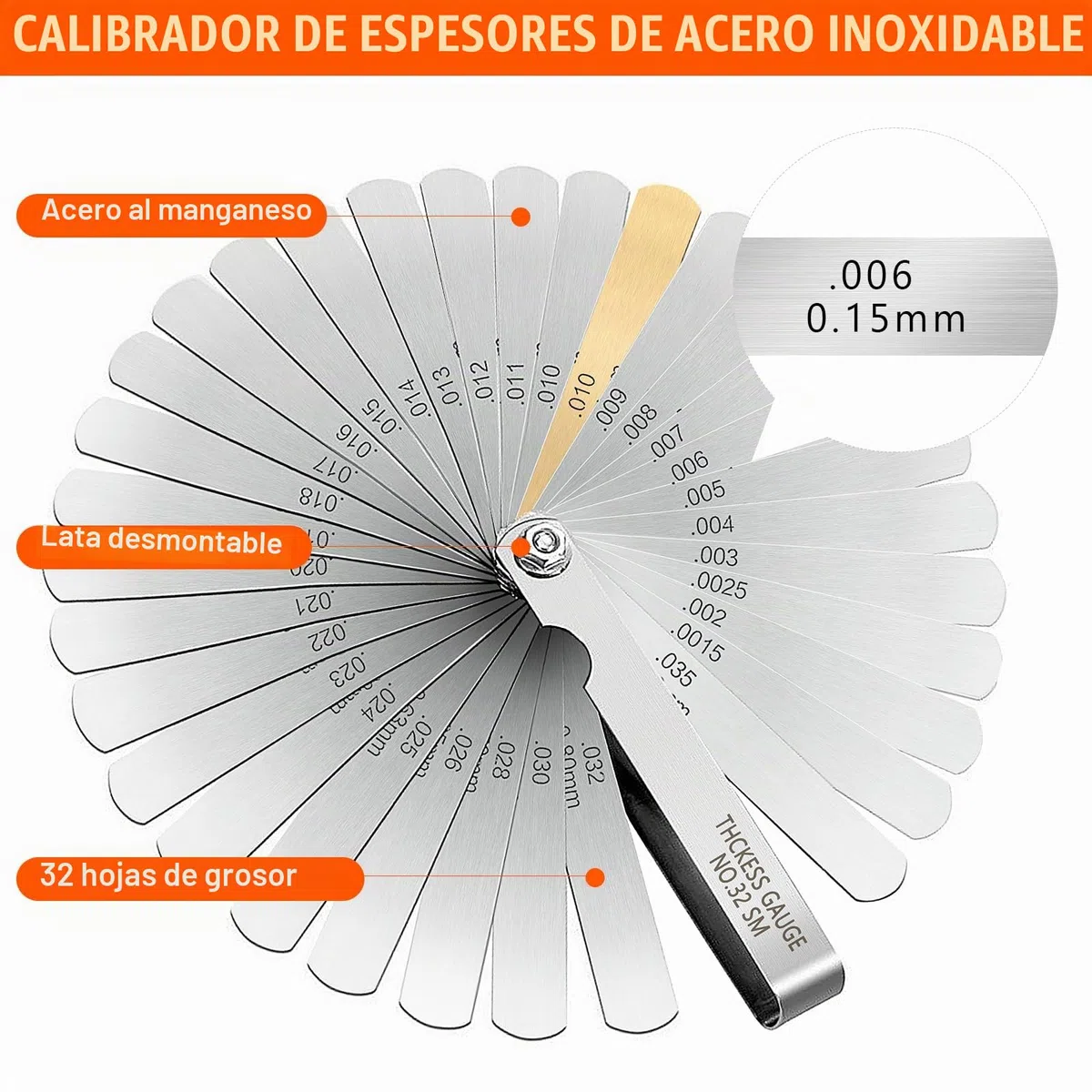 Comprobador de Compresión para Motores de Gasolina Compresor Probador 0-20 Bar - 0-300 PSI con Comprobador de Bujías Calibre de Espesores y 4 Adaptación M10 M12 M14 M18