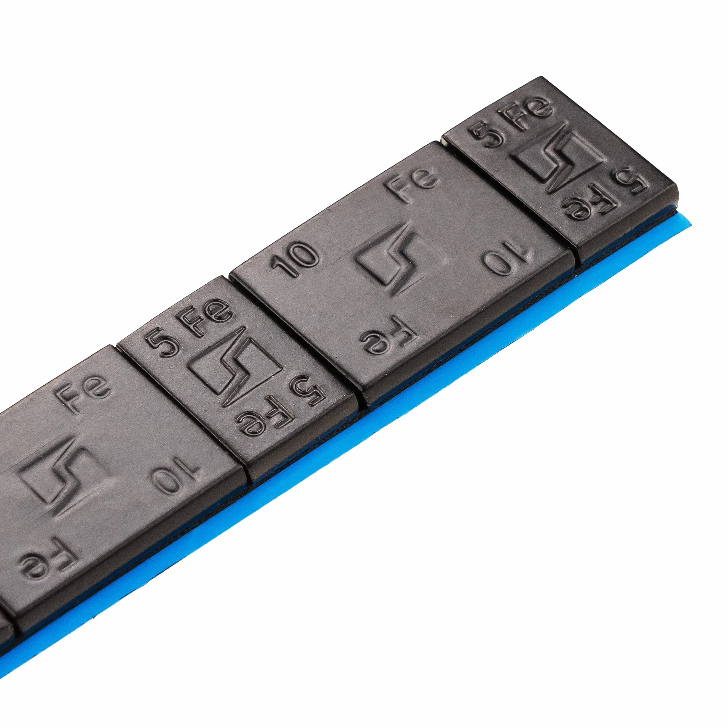 Stix 100x Klebegewichte para llantas de aluminio 5+10g, contrapesos negros, rieles adhesivos para llantas de automóviles, furgonetas y SUV