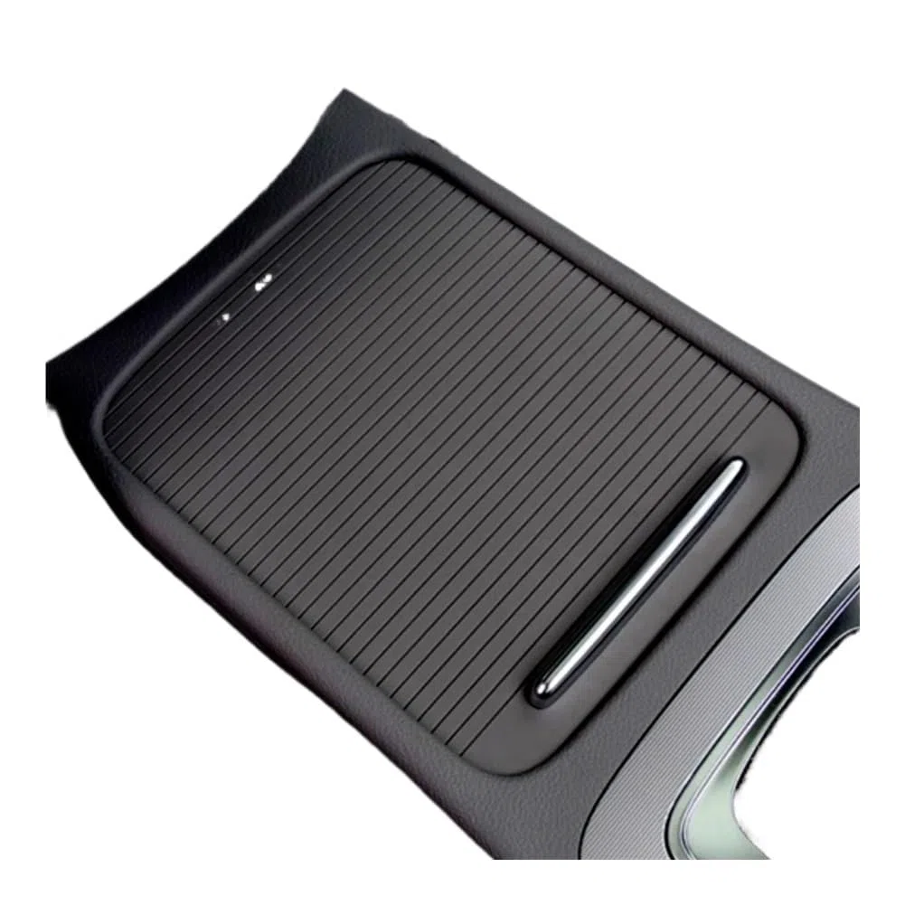 Compatible for Volkswagen Passat 3C B6 B7 CC 2007-2013, Consola Central Delantera de Coche, persianas corredizas de Repuesto, portavasos, Cubierta de persiana Enrollable