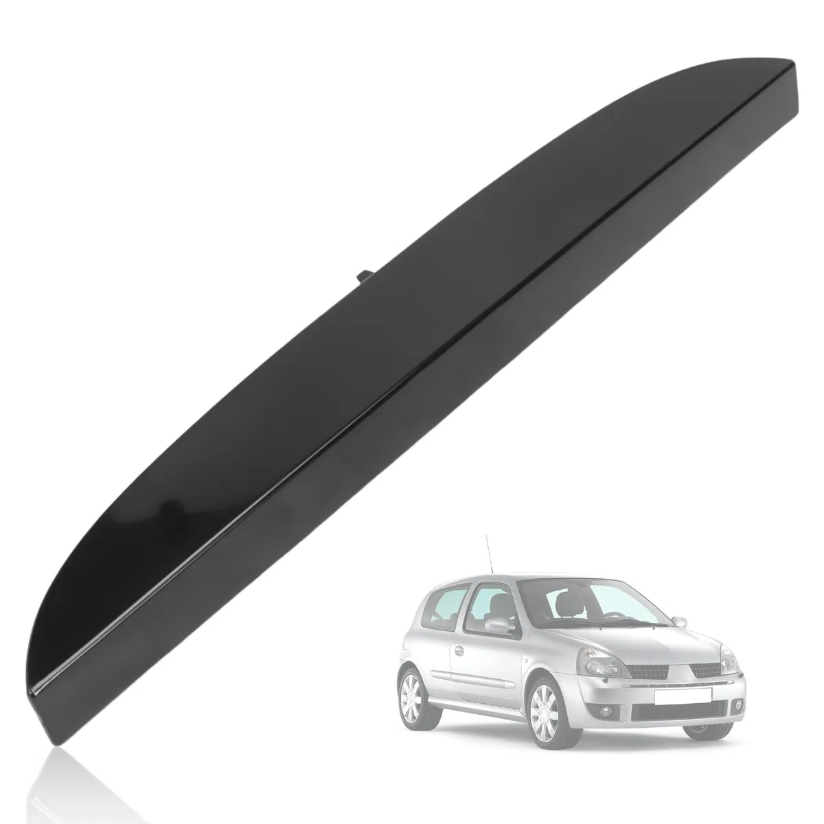 Luz de freno trasera elevada 3Rd para Clio II 1998-2005 Tercero luz de freno Luz de freno #7700410753 Negro