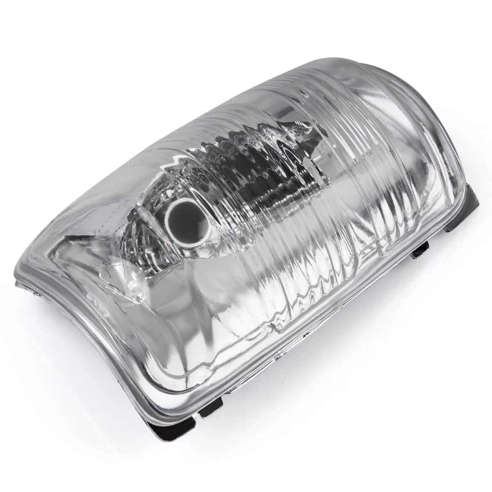 ROBUST - Lente de luz indicadora de espejo retrovisor transparente para lado izquierdo del pasajero para Ford Transit Mk8 2014-2019 BK3113B381AB 1847387