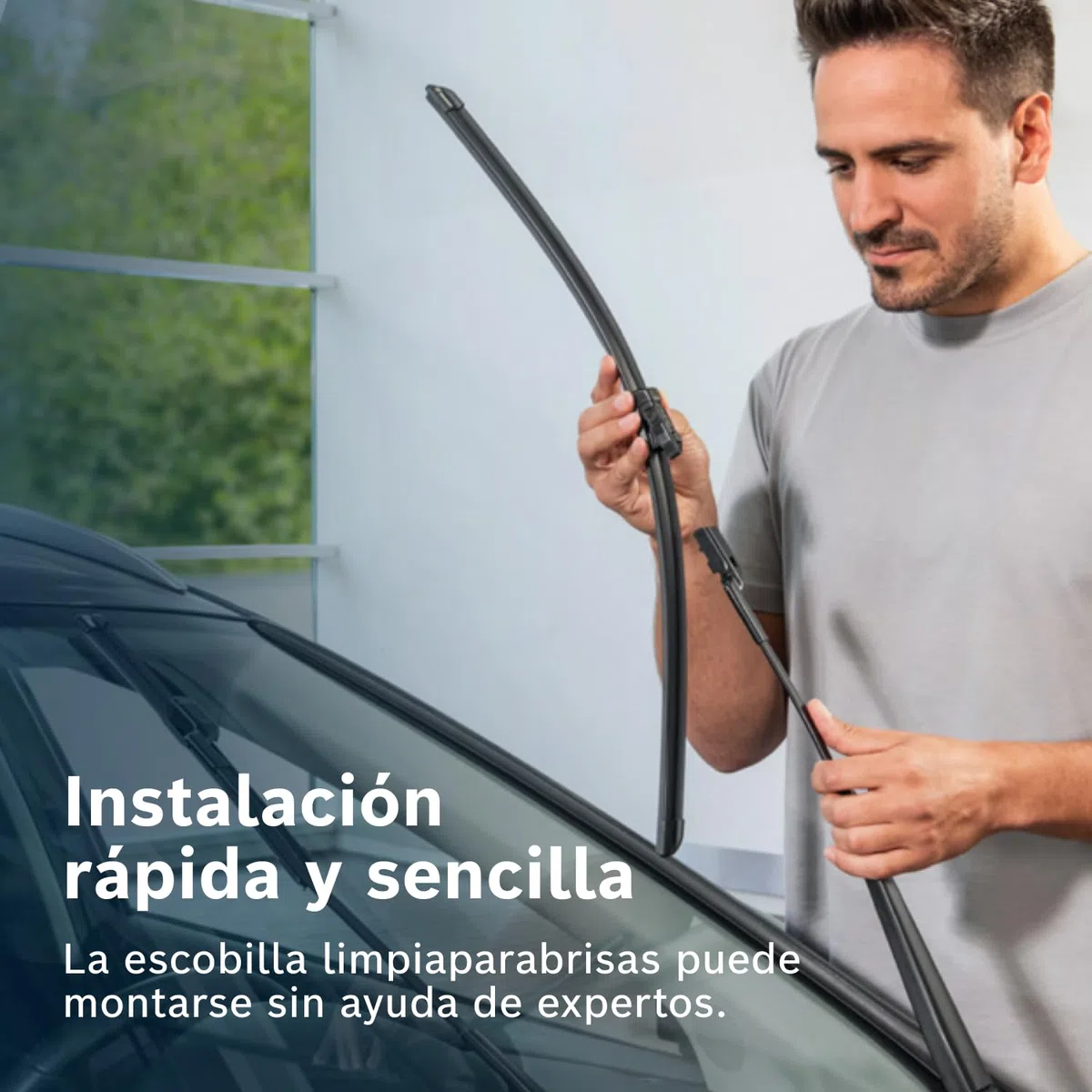 Bosch Aerotwin eAR 653 S Limpiaparabrisas Frontal - Set de 2 Escobillas de Recambio para más Seguridad al Conducir, con Adaptador Multi-Clip Premontado, 65 cm / 40 cm, Embalaje Fino y Compacto