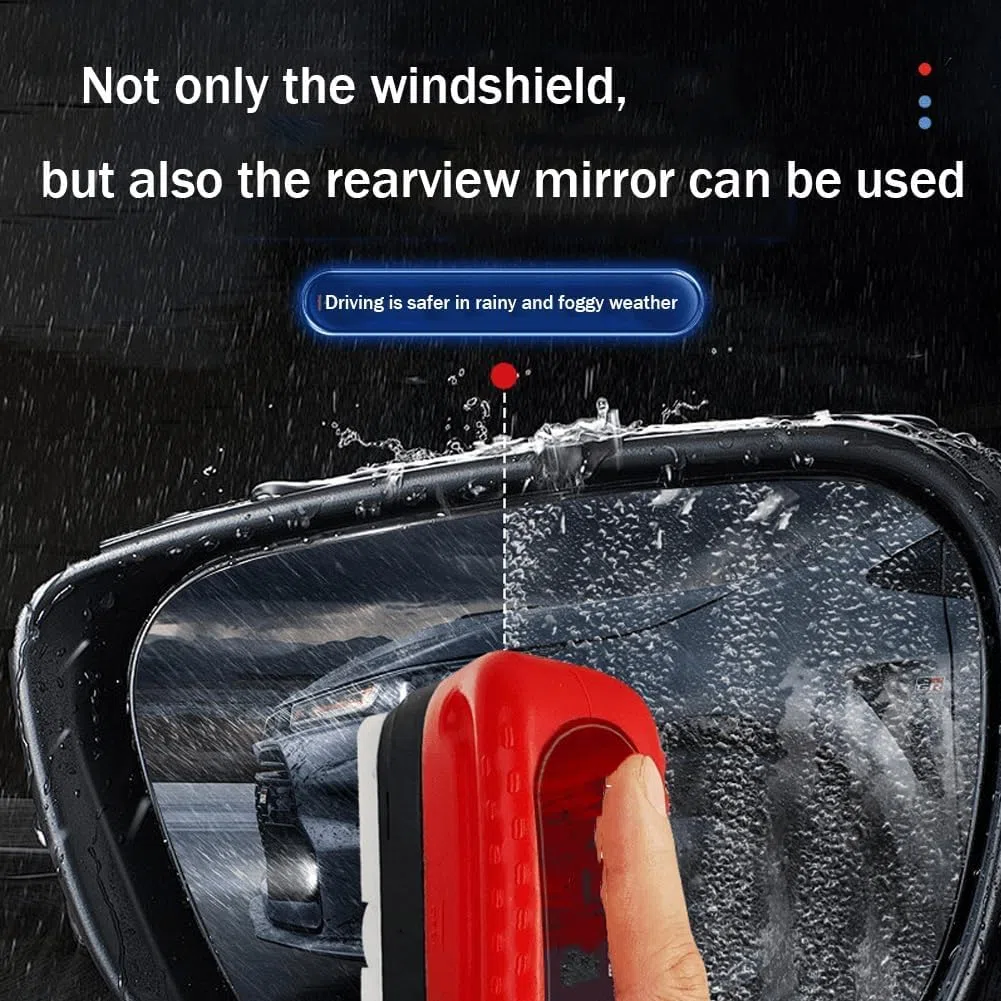 Automotive Oil Film Cleaning Brush,Glass Cleaning Board, Hydrophobic Windshield Coating,Glass Coating for Windshield,Car Glass Oil Film Cleaner, Windshield Hydrophobic (B)