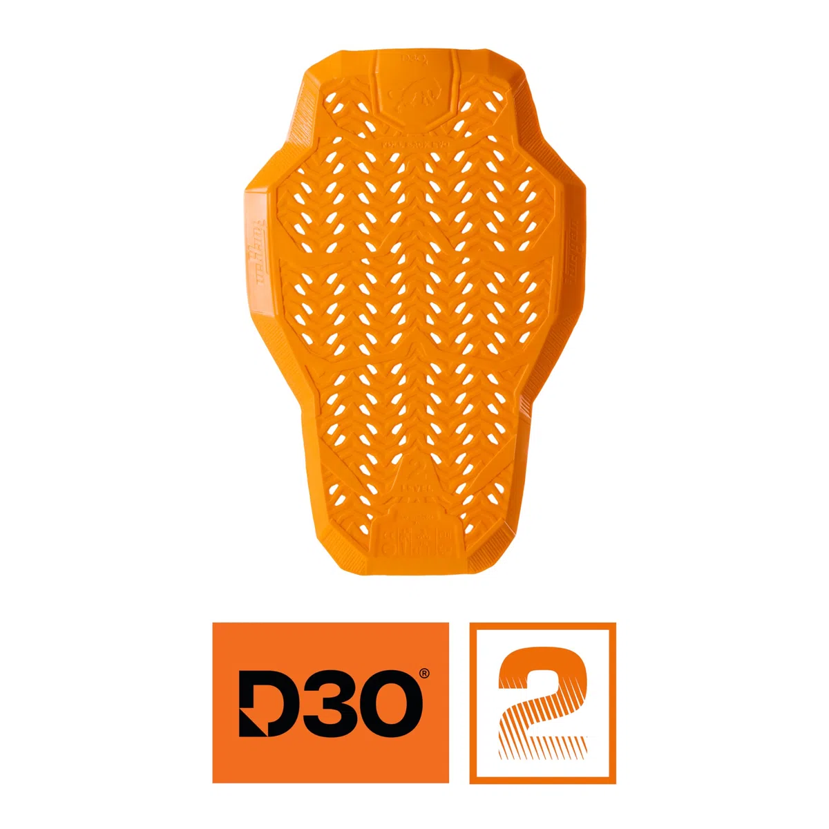 Furygan Full Back Fury D3O EVO - Protector de Espalda D3O homologado Nivel 2 - Protección certificada para Moto - Confort Ligero Flexible - Seguridad Ventilación
