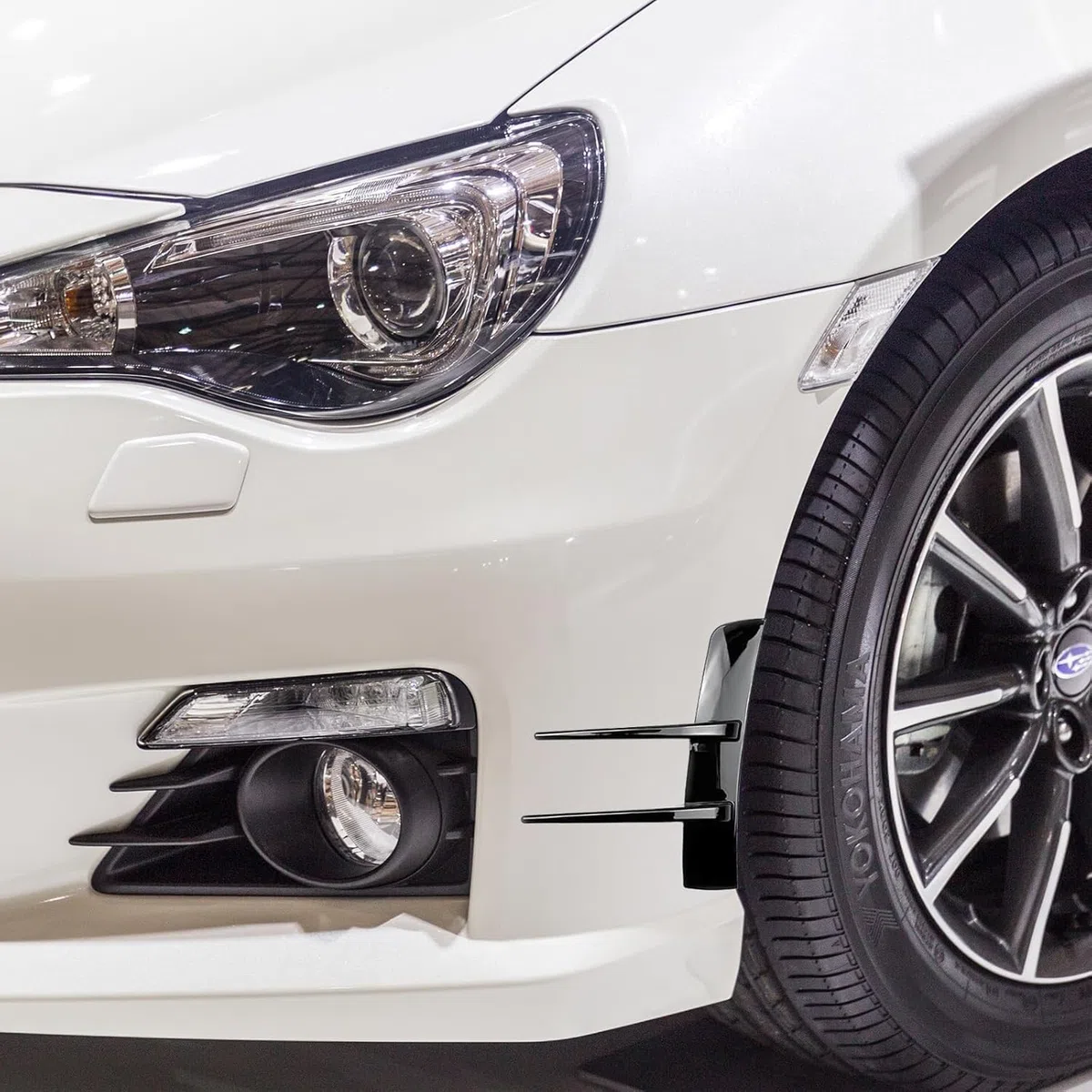 Difusor de Parachoques Delantero para Coche para Citroen Ds7 DS 7 Crossback 2018-2023, Frontal Spoiler Labio Difusor Tuning Performance Coche Accesorios