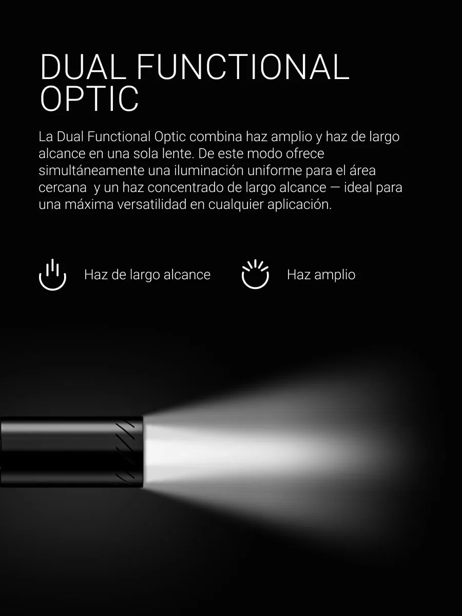 Zweibrüder ZB4P Linterna Tipo Bolígrafo LED Recargable 400 Lúmenes – Penlight Compacta con Función de Enfoque, USB-C y Dual Functional Optic, Ideal para Trabajo, Inspección y Uso Diario