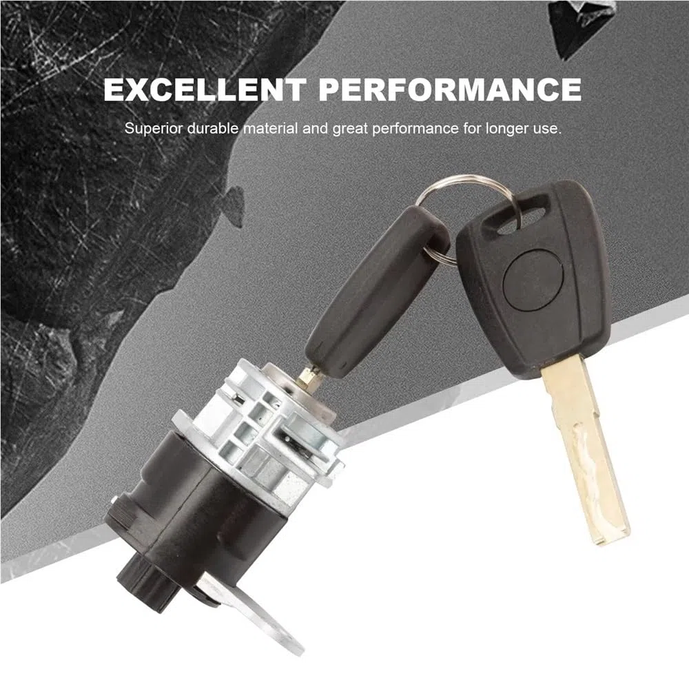 bombín de encendido Compatible con Peugeot para Boxer 2006-4262SK Cerradura de puerta trasera de coche con cerradura de puerta trasera de 2 llaves