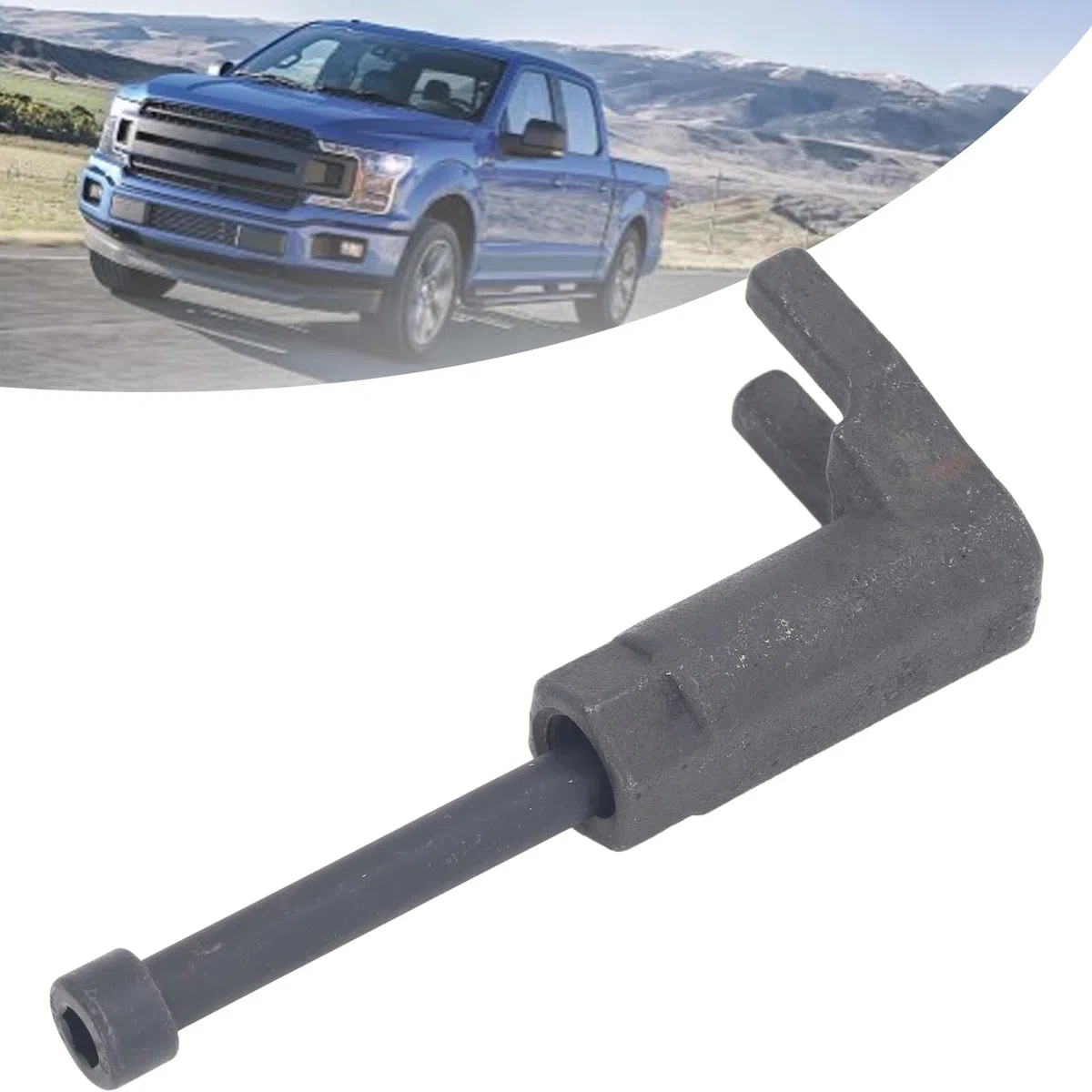 Herramienta de Extracción de Inyectores Diésel Extractor Eficiente y Duradero de Acero Al Carbono para Inyectores de, Fácil Desmontaje para Varios Motores, 3 Piezas para Mecánicos
