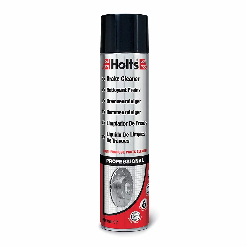 Holts 6 botes de limpiador de frenos en espray, limpiador de piezas de coche, 600 ml, 0131