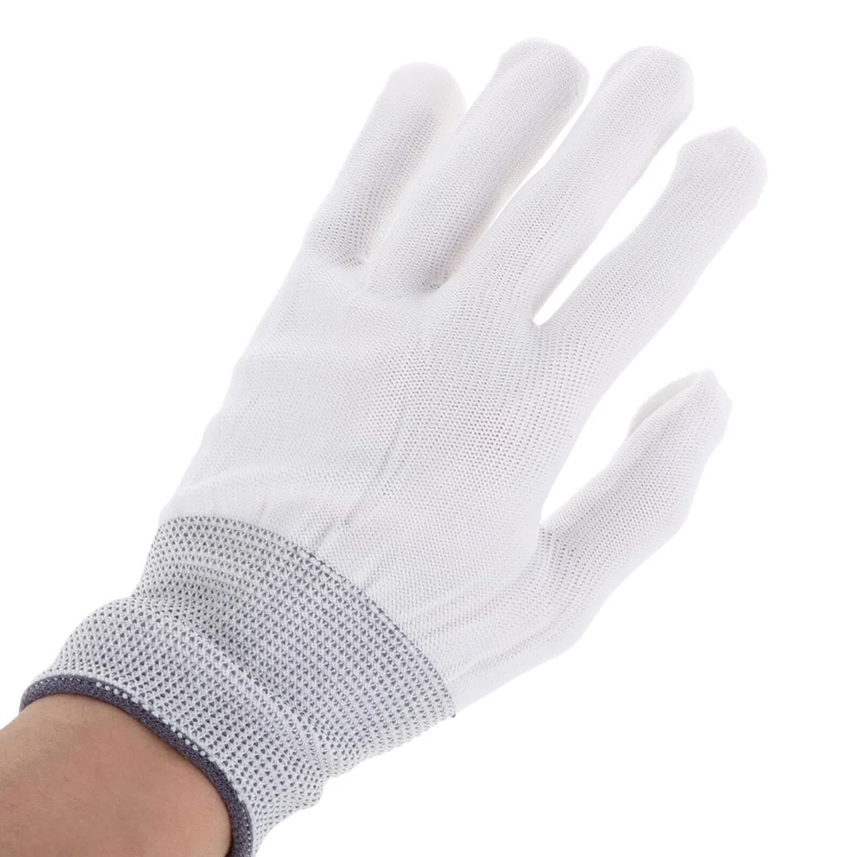 10 Pares de Guantes Antipolvo Reutilizables de Nylon y Fibra para Aplicación de Película en Carrocerías de Vehículos, Uso Diario y Antistáticos