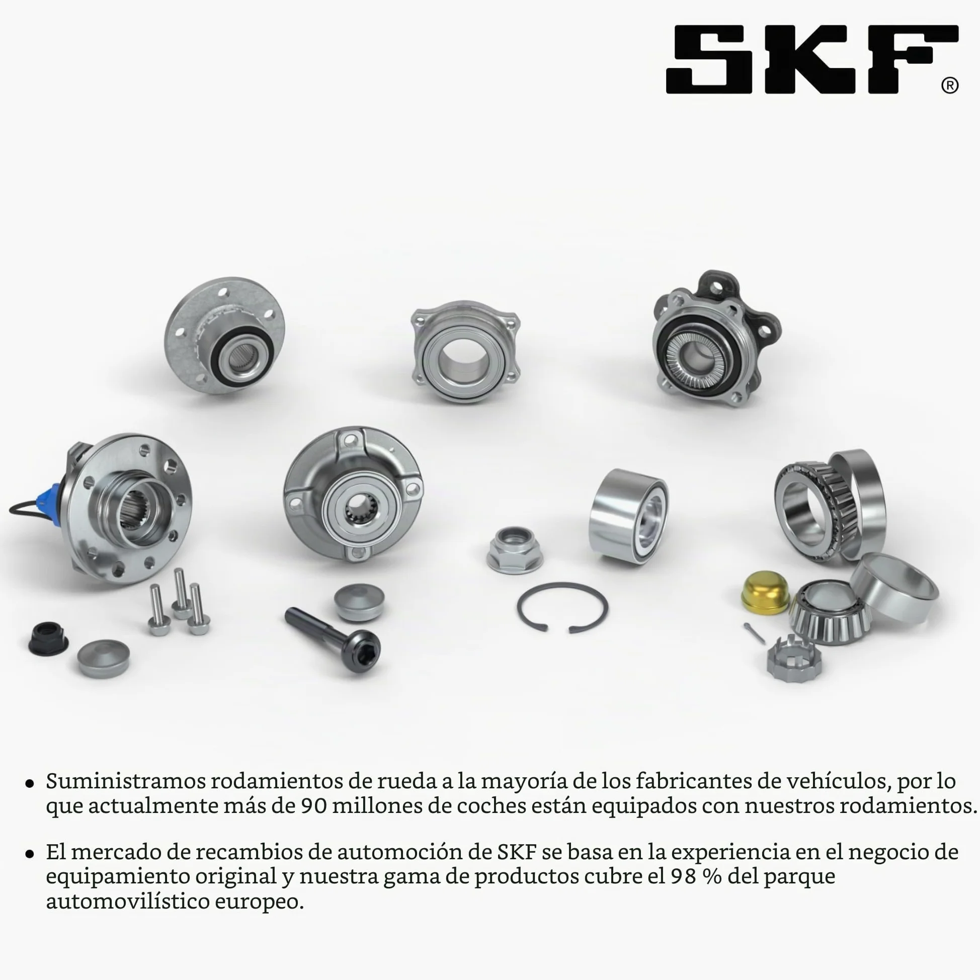 SKF VKBA 3455 Kit de Rodamientos para Rueda