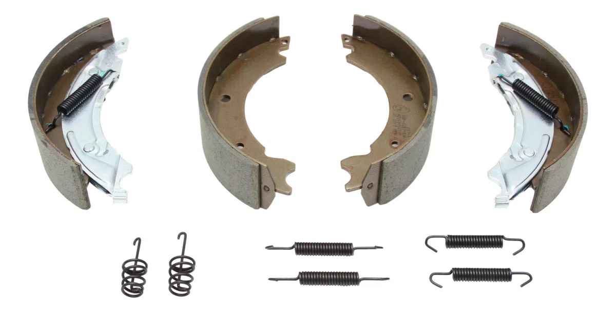 trailer parts4u Juego de zapatas de freno para Knott Nieper 200 x 50 mm 20-2425/1 BPW 2005-5 pastillas de freno – véase 09.801.06.85.0 | 4018196 | 47276.001 | 416277.001