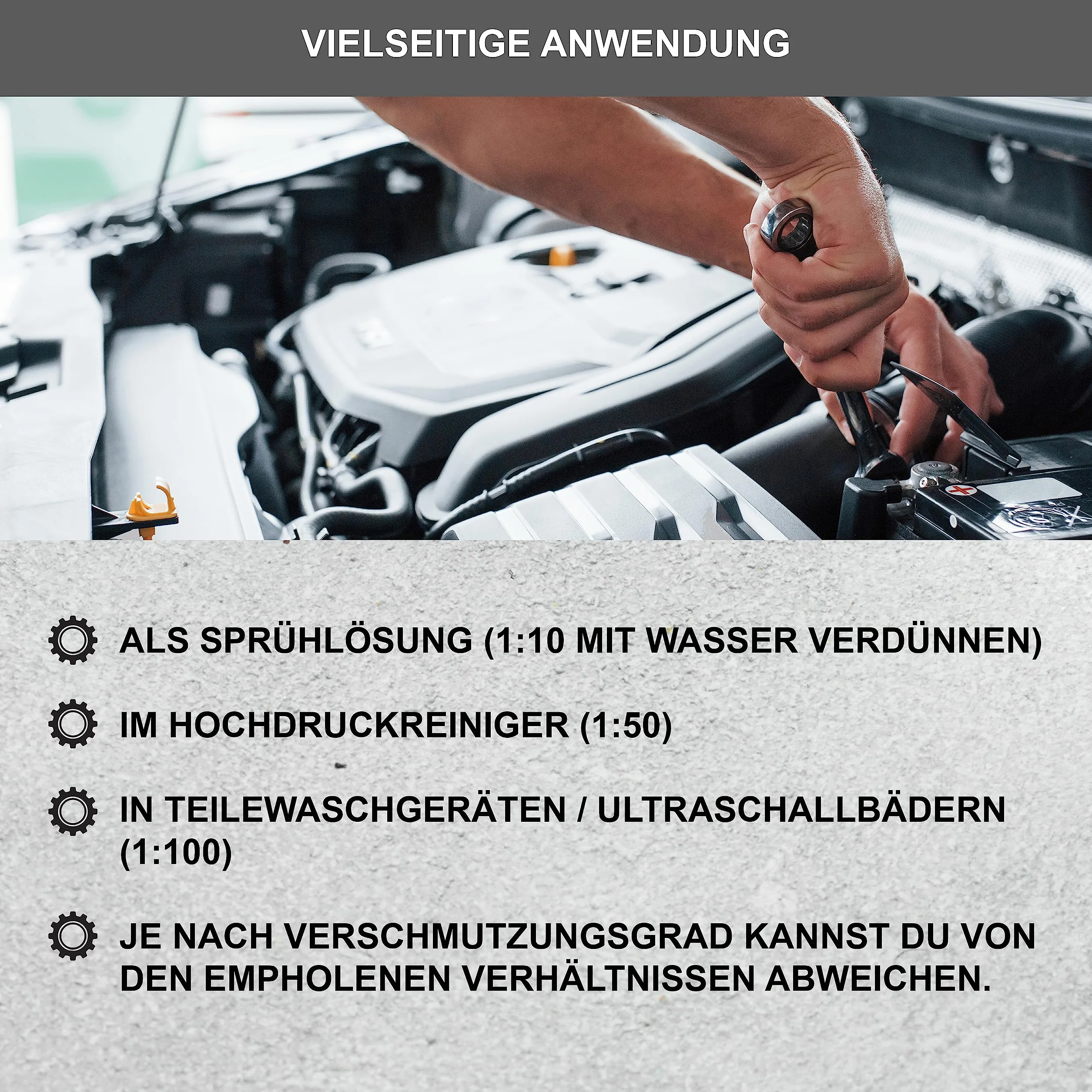 DELLWING HD Limpiador especial alcalino 2.5L - Limpiador ultrasónico concentrado premium para limpiar piezas de automóviles como carburadores, culatas de cilindros, inyectores, boquillas de inyección
