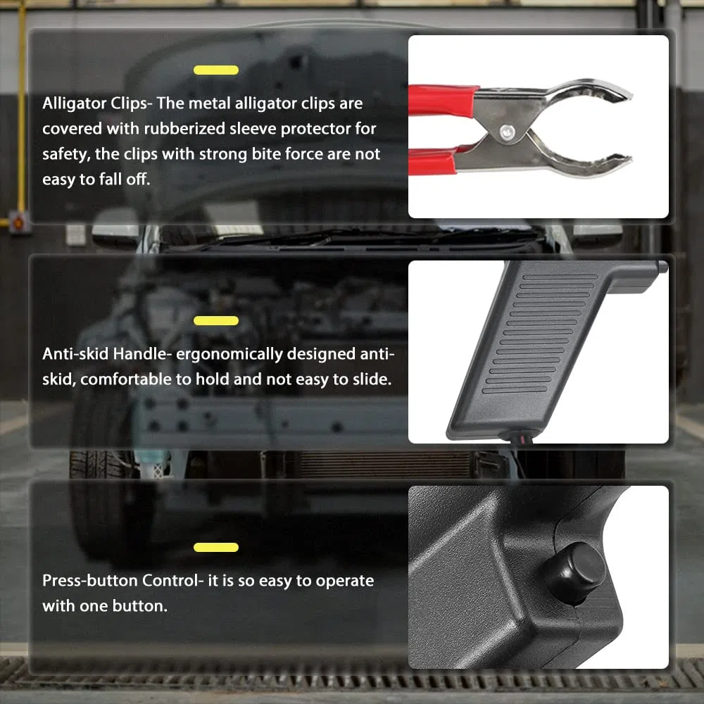 Pistola Estroboscopica 12V, Pistola Estroboscopica Coche con Pinzas Inductivas, Plástico Lámpara Estroboscópica para Coches y Motos [Clase de eficiencia energética A+]