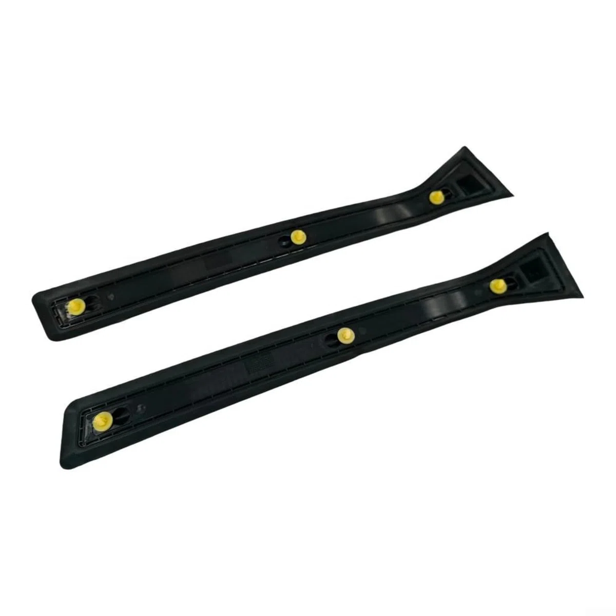 Tira de sellado de pilar B para puerta de coche izquierda derecha 13123710 13123711, resistente ABS exterior para Opel para Astra H 2004-2010 para Vauxhall para Astra H 2004-2010