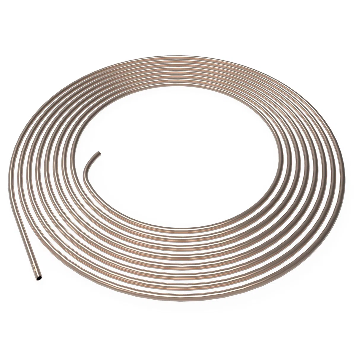 AUPROTEC 2m Tubo de Freno Ø 4,75 mm Cobre-Níquel Kit + 6 uniones roscadas + 3 Conectores M10 x 1 DIN 74 234 Juego de Tubos de Cuproníquel y Accesorios de Frenos para DIN Flare F
