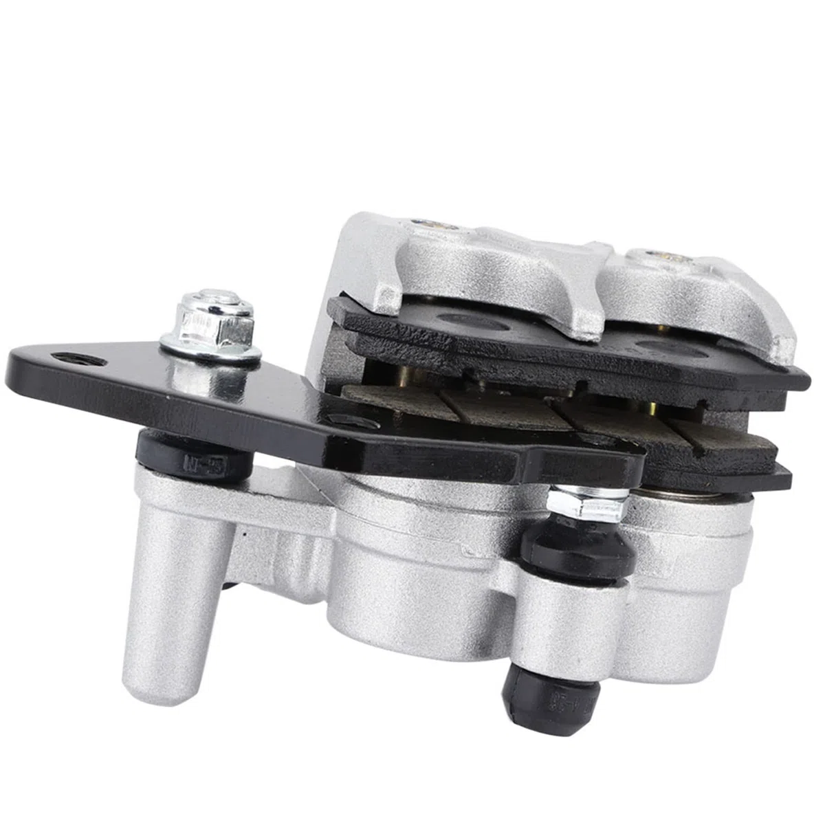 Pinza de Freno Trasero, Conjunto de pinza de freno trasero para motocicleta 100-125CC Motor, Conjunto de Pinza de Freno Trasero de Aleación de Aluminio para Motor