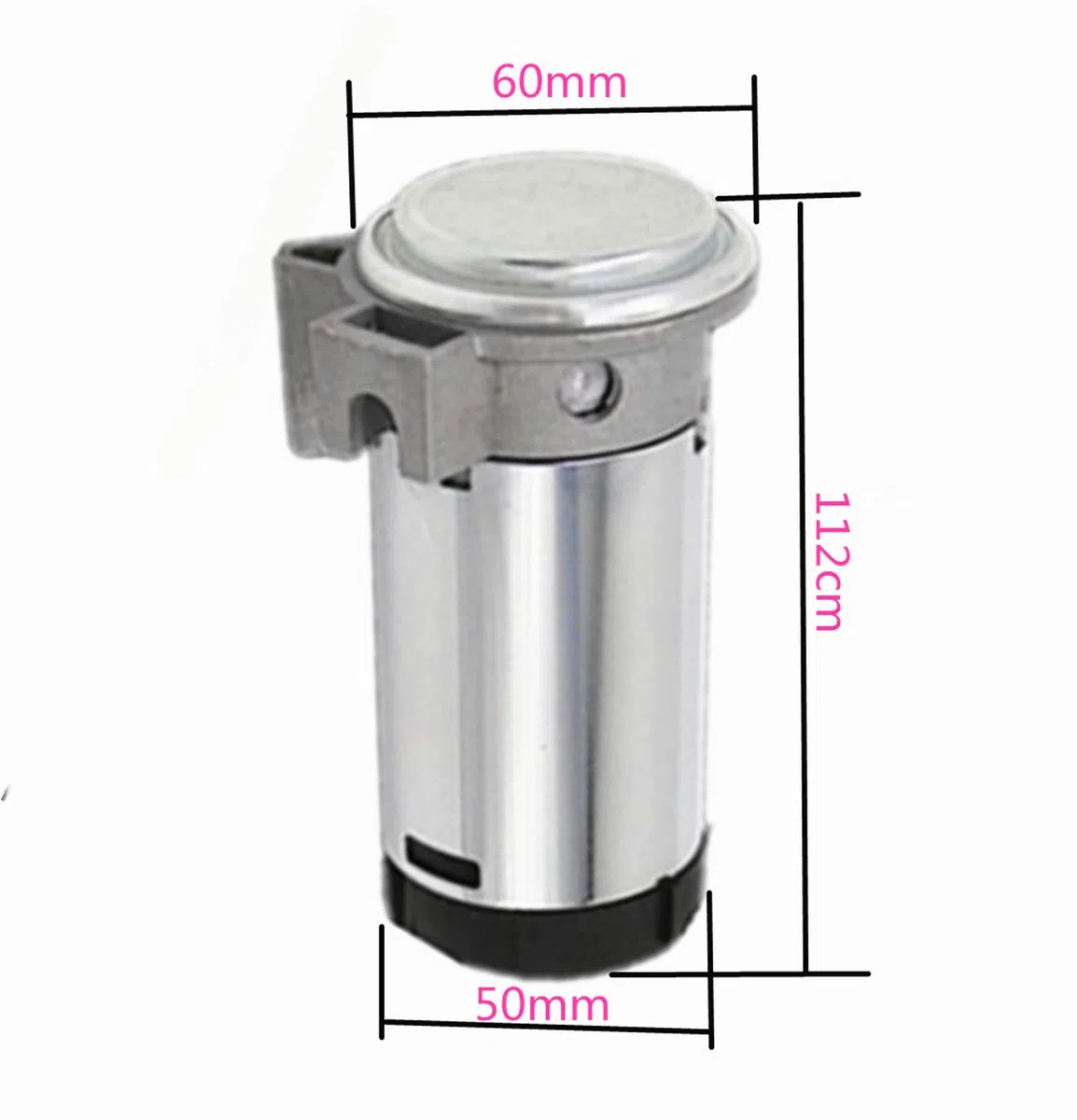 Bomba de aire de bocina Bomba de aire para automóvil Compresor de aire plateado Kit de bomba de aire Compresor cromado Air Pump para cualquier camión de bocina de aire de 24V camión barco etc