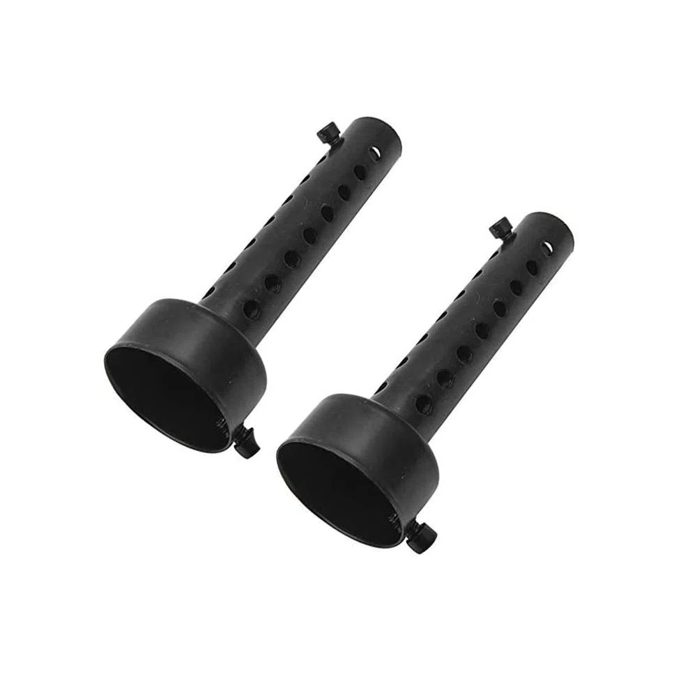 Riloer 2X Silenciador de Escape Universal para Motocicleta Baffle DB Killer Silenciador de Escape 48mm