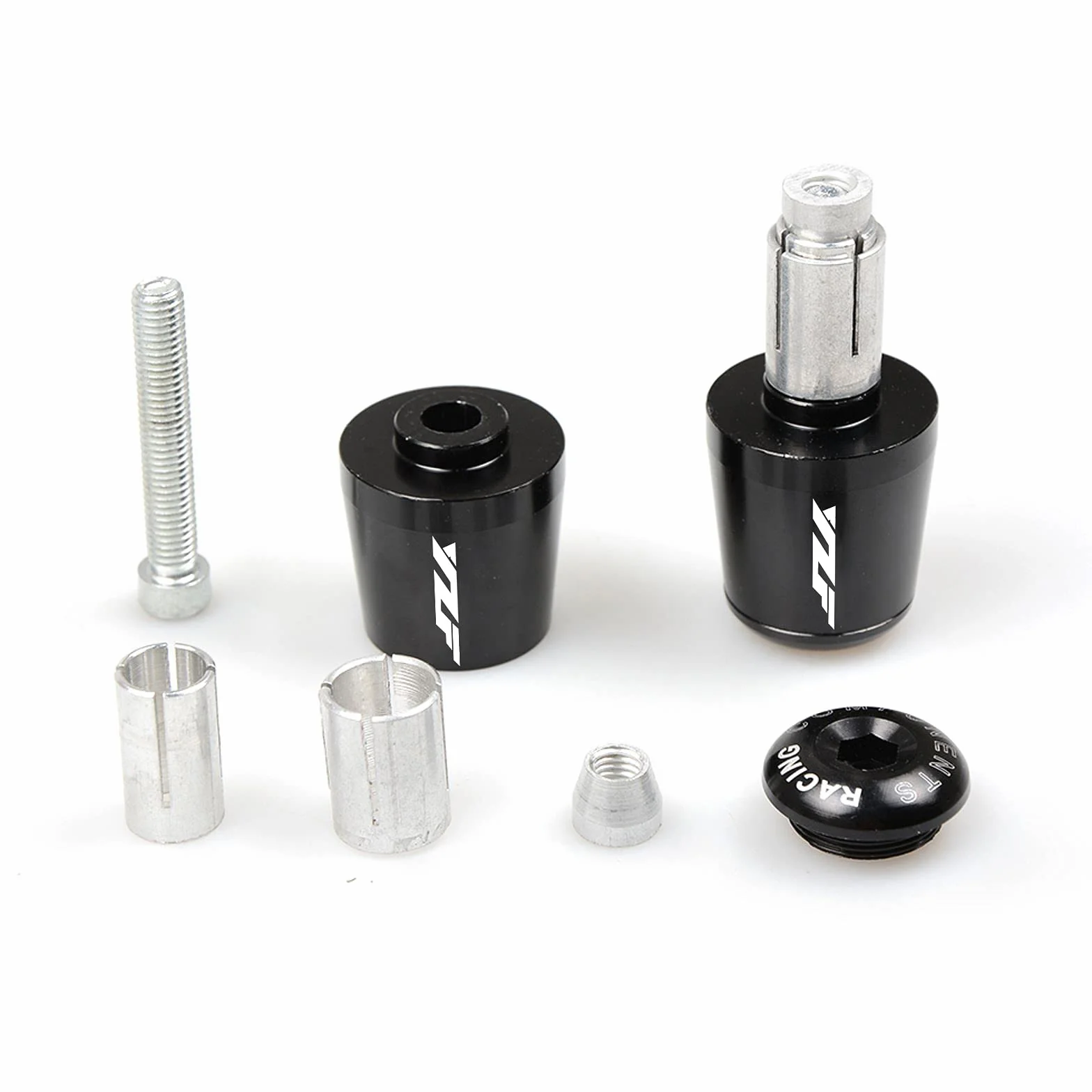 22mm 7/8 "Tapas de Extremo de Mano de Motocicleta para Yamaha YZF R1 R6 R125 R65 R3 600R Rojo