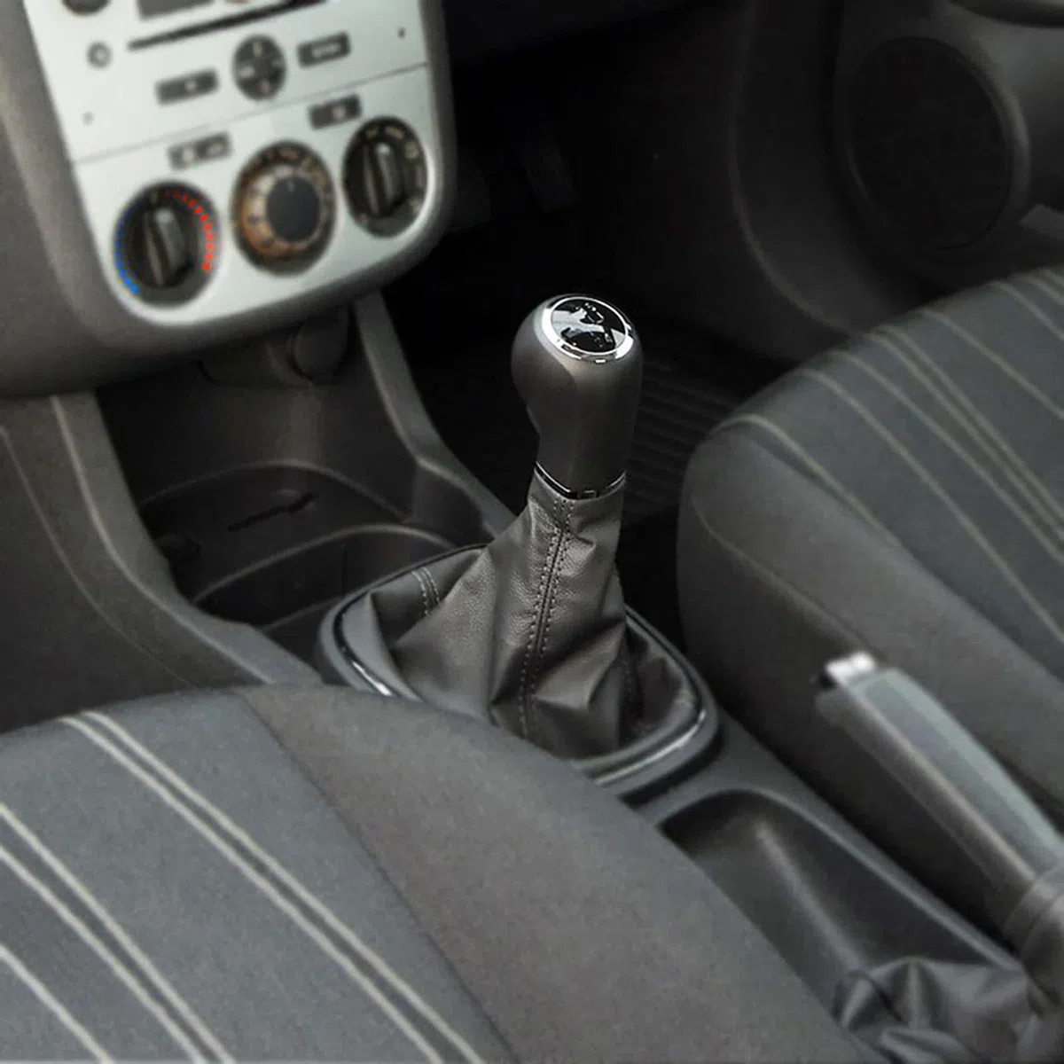 KASturbo Pomo de Cambio de 5 Velocidades Compatible con Opel Vauxhall Corsa D 2006-2014 009140093 19276456