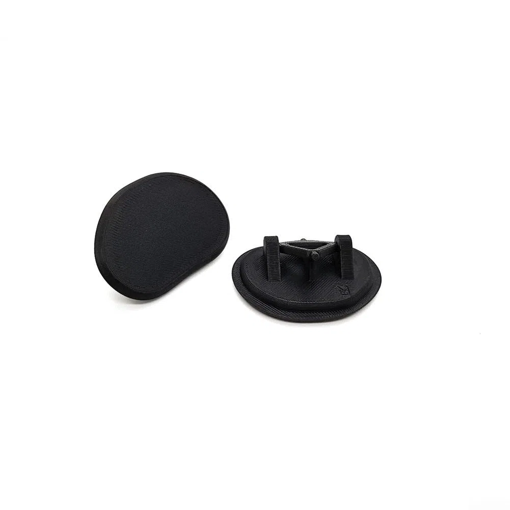 Par de tapas de arandela de faros delanteros compatibles con BMW Z4 E85 E86 2002-2008, repuesto de plástico ABS para OE 51117078261 51117078262, negro