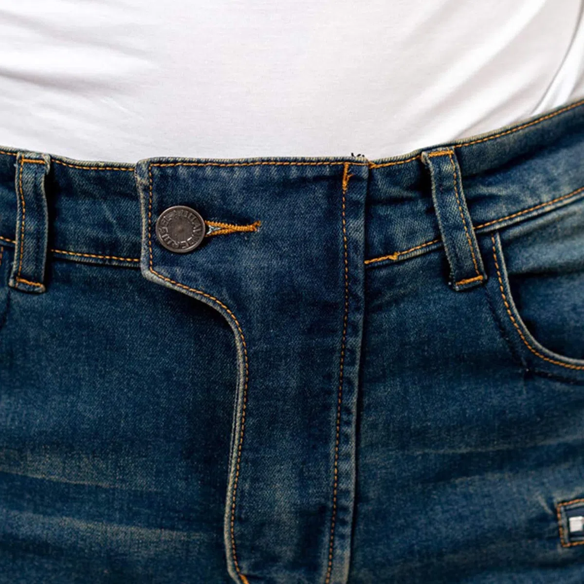 Hombre Motocicleta Pantalones Jeans con Protección Motorcycle Biker Pant 4 X Equipo De Protección