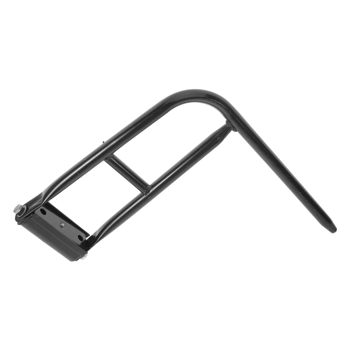 Soporte de Espejo Retrovisor Tractor de Hierro Negro Brazo Ajustable para Vehículos Agrícolas y Operaciones de Construcción, Garantiza Sujeción Consistente y Larga Duración