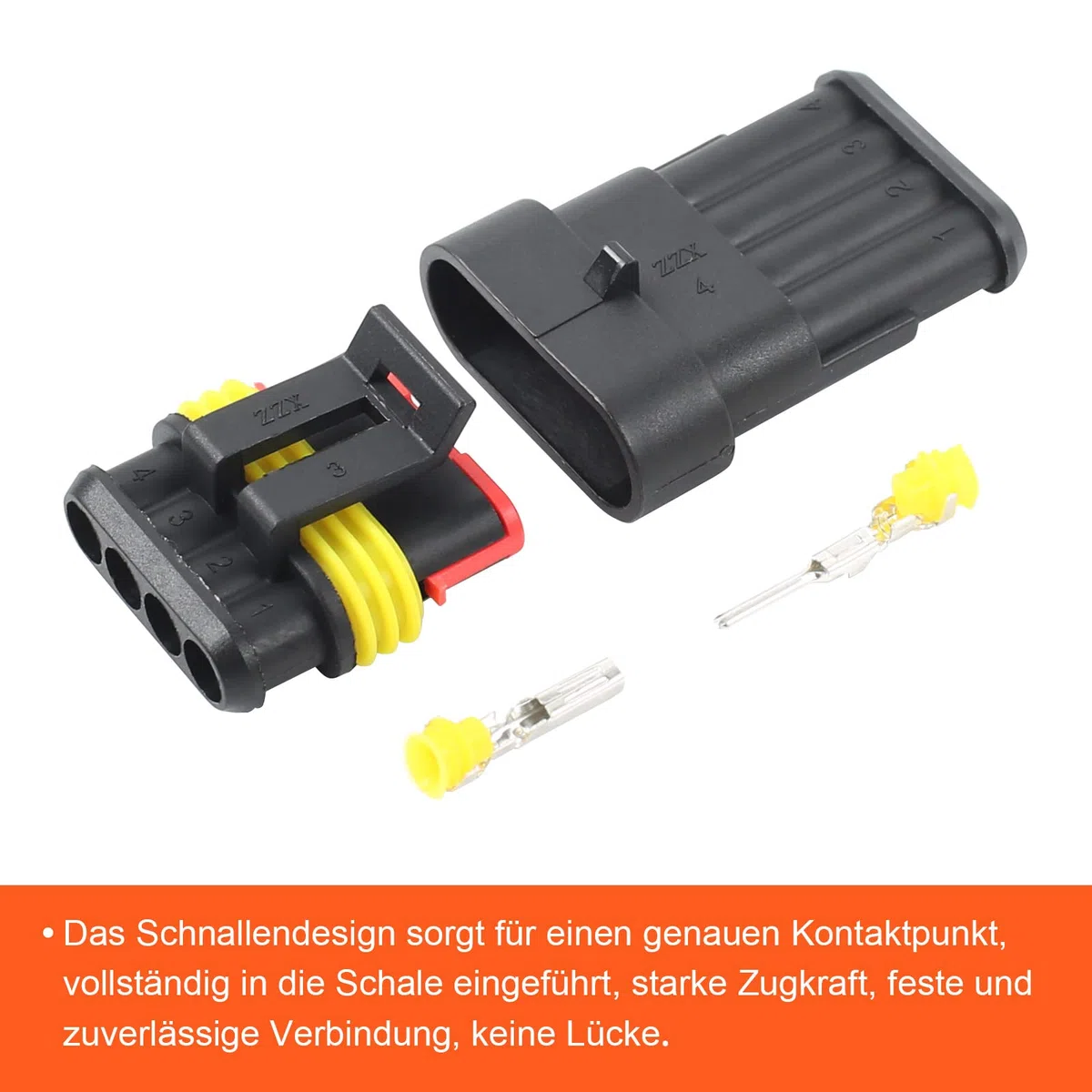 352 unidades de conectores impermeables para coche, 1/2/3/4 pines, conector rápido + 1 pieza crimpadora para automóviles, motocicletas y otros vehículos