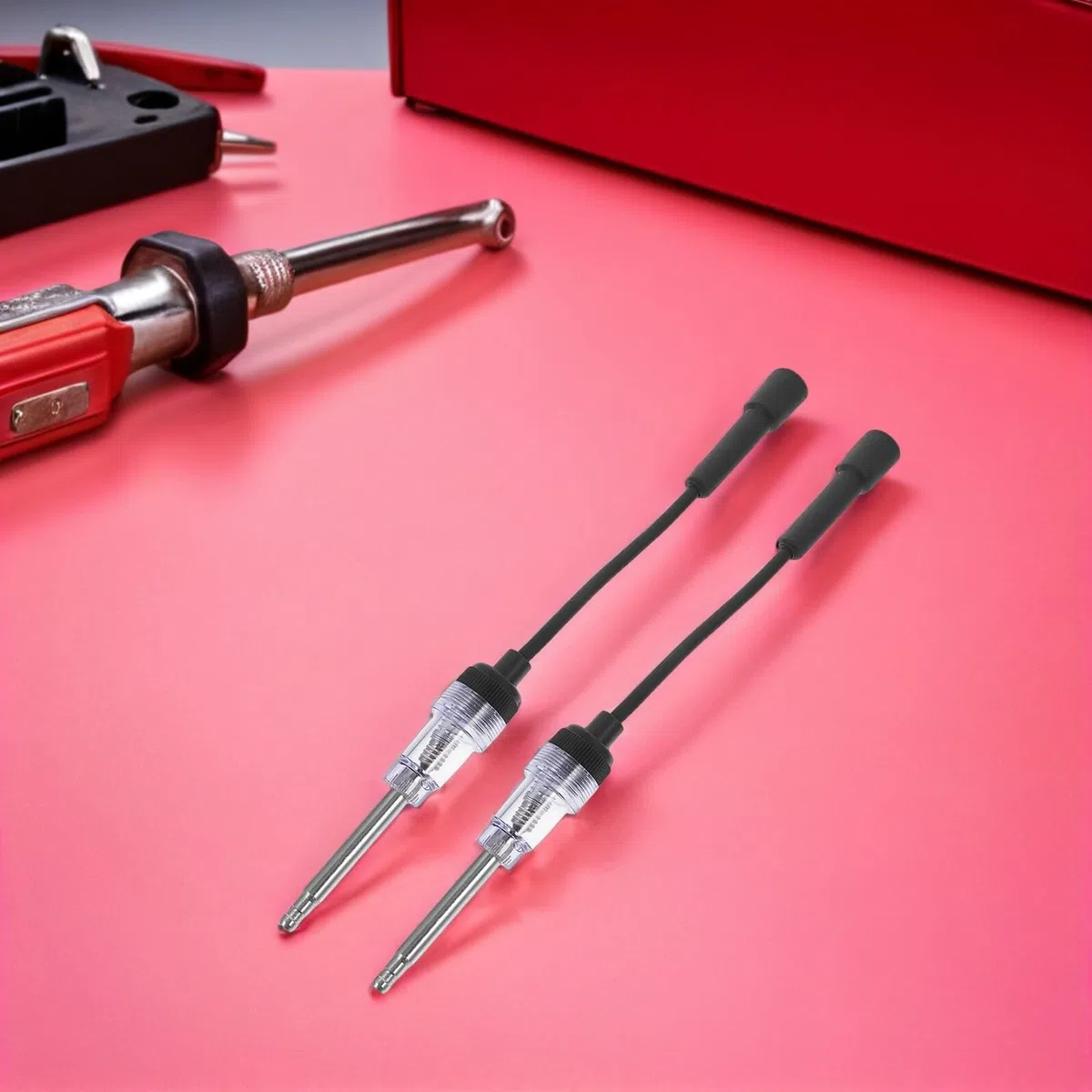 Probador de Bobinas de Encendido para Coche, Herramienta de Diagnóstico Rápido 4 Unidades de Plástico y Hierro para Reparaciones en Carretera y Talleres