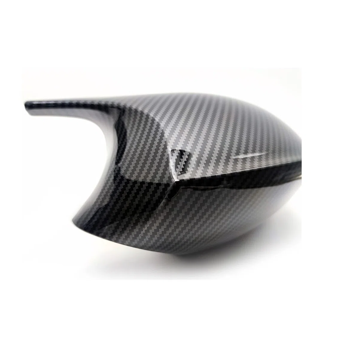 Viviance Car M3 Style Material ABS para Espejos retrovisores Cubiertas Compatible con BMW E81 E82 E87 E88 E90 E91 2005-2007 E92 E93 2006-2009 - Patrón de Fibra de Carbono