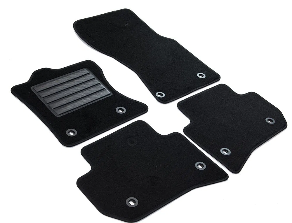 MTM SP-7031 Alfombrillas a Medida en Velour para Jaguar F-Pace (X761) 04.2016> (tambien Mild Hybrid MEHV) / Land Rover Range Rover Velar 09.2017> (tambien Plug-in Hybrid / Mild Hybrid)