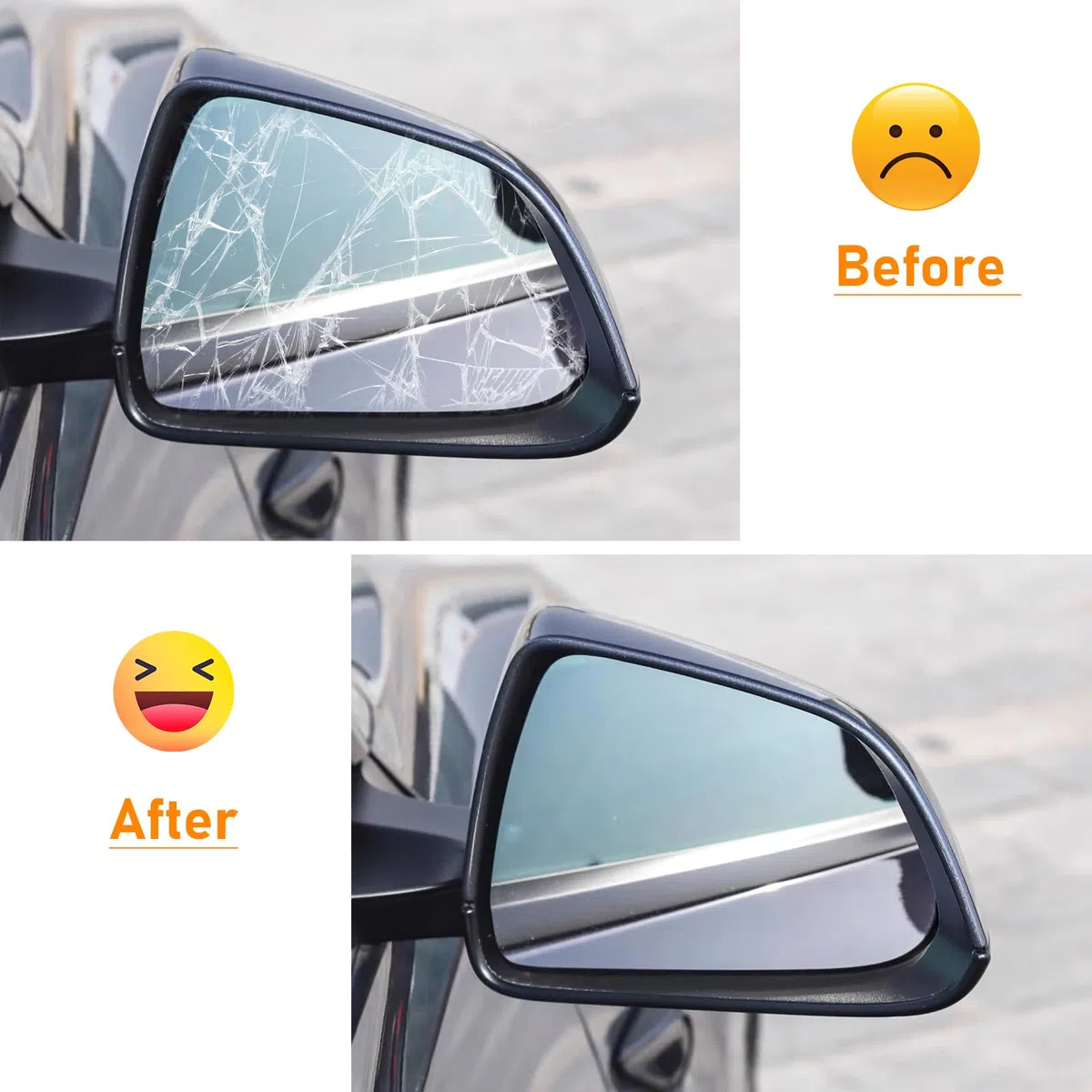 1 PCS Vidrio Espejo Derecho Compatible con Tesla Model 3 Cristal Espejo Retrovisor 2017 2018 2019 2020 2021 2022 2023 Calefactable Retrovisor