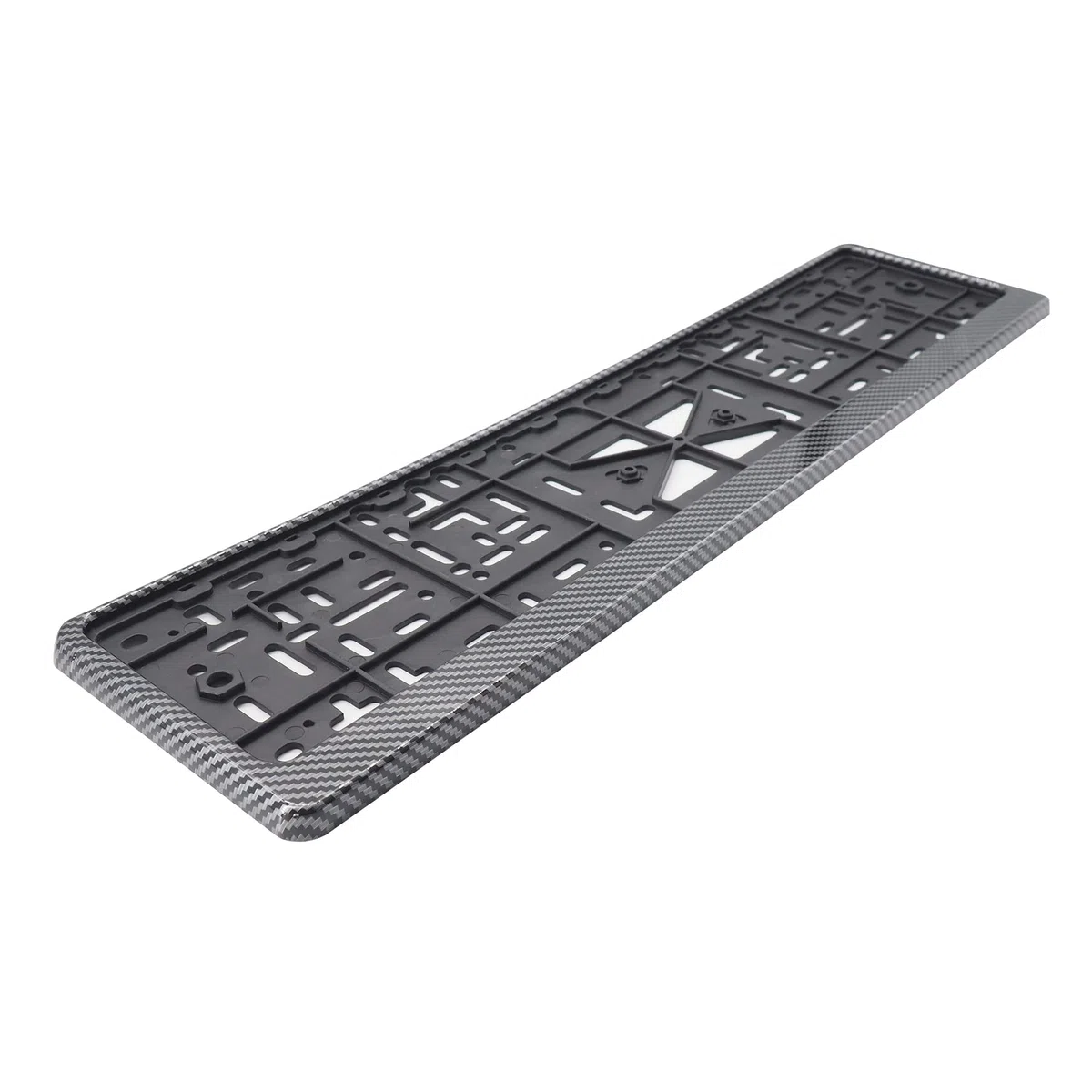 Simoni Racing PTX/CL - Soporte de matrícula Universal Trasero Carbono Look