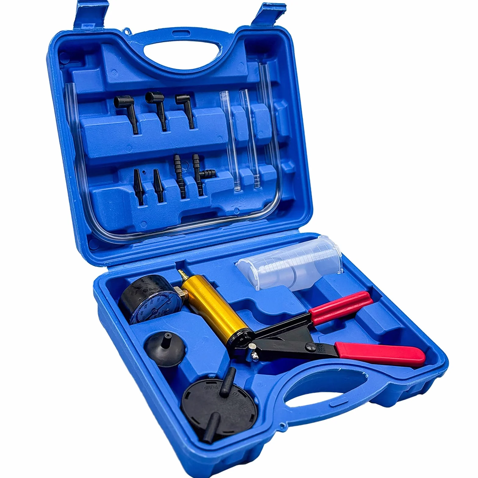 Kit de Escape de Freno de vacío de automóvil probador de Escape de Freno, purgador Frenos Coche,0~30inHg (kPa) para vaciar fácilmente los Frenos de automóviles y Motocicletas