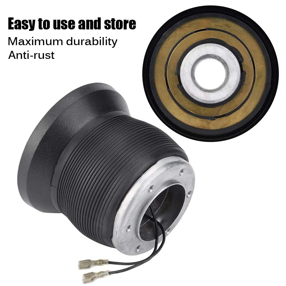 piña volante w124-Duokon 21mm Volante Interior Racing Volante Adaptador corto Boss para W123 W124 W126 190E