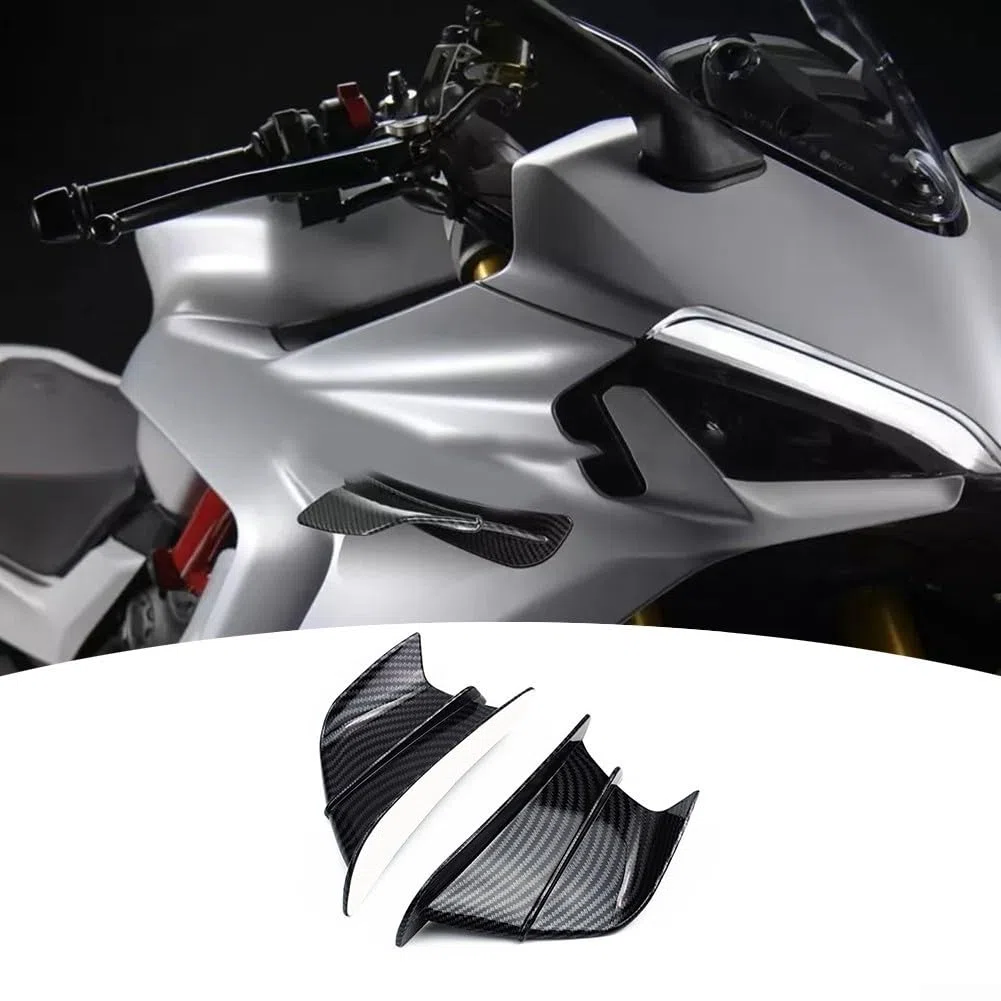 Elegantes aletas de carbono para Ducati para Panigale V2 V4 mejoran la apariencia de la motocicleta