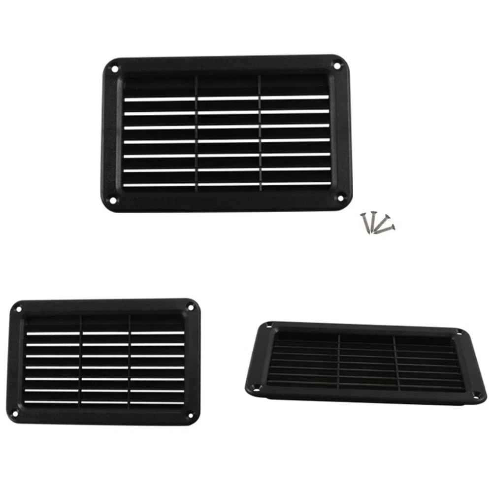 Panel de Ventilación de Aire para Caravana,MoreChioce Rectángulo Cubierta de Rejilla de Ventilación Cubierta de Parrilla de Aire Acondicionado con Conductos Cubierta de Rejilla de Ventilación de ABS