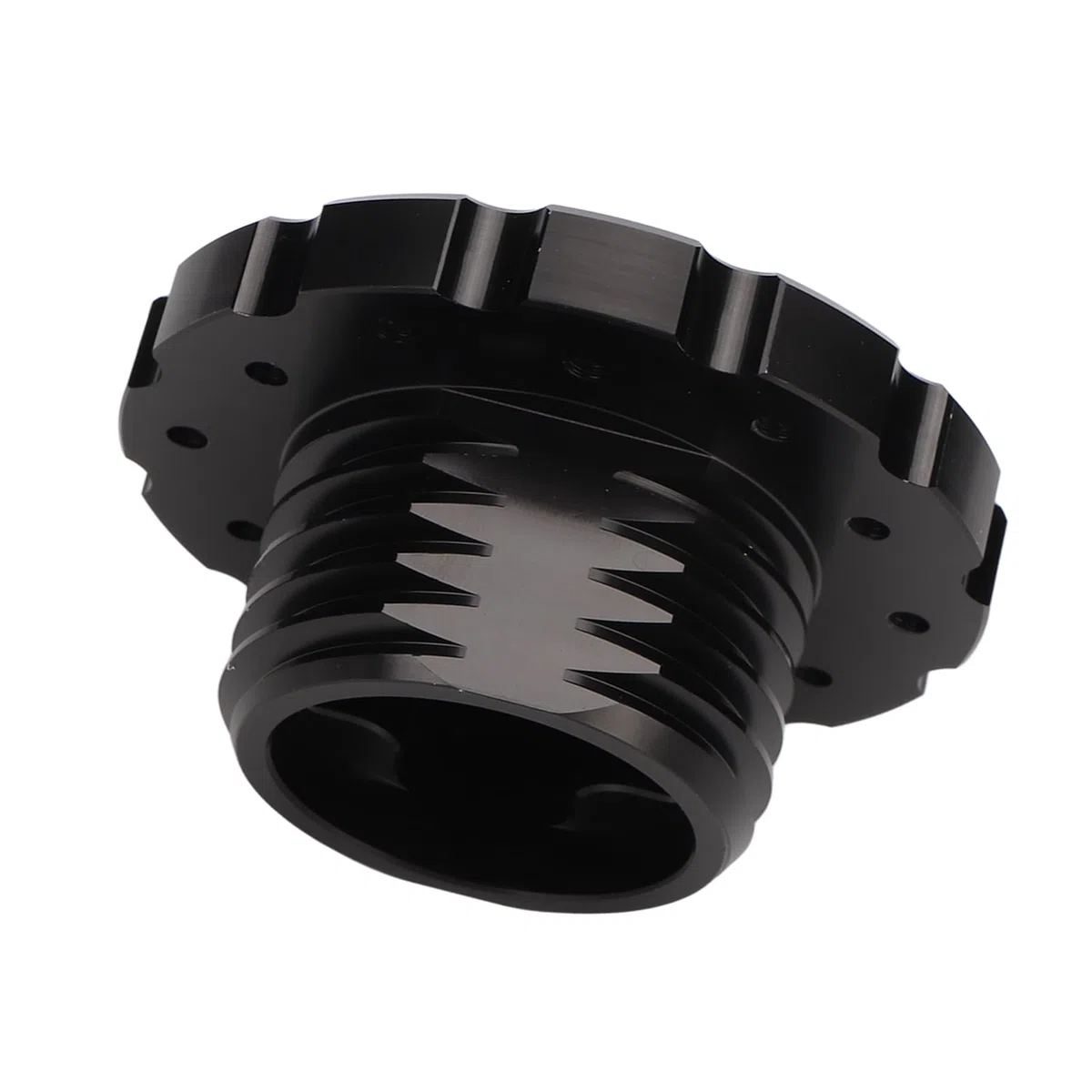 Adaptador de Volante Racing, Adaptador Gaming de Aluminio para T300 T500 TX con Collares, para, Luisi, NRG PCD Mm (Negro)