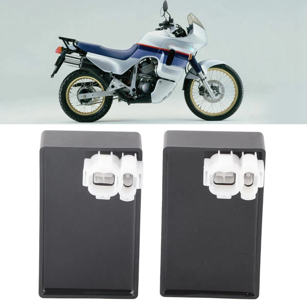 Akozón Encendedor CDI, Encendedor Dual CDI Apto para Honda XL 600 V Transalp MS8 1989-1996 Apto para Honda XRV 650 Africa Twin 1988-1990