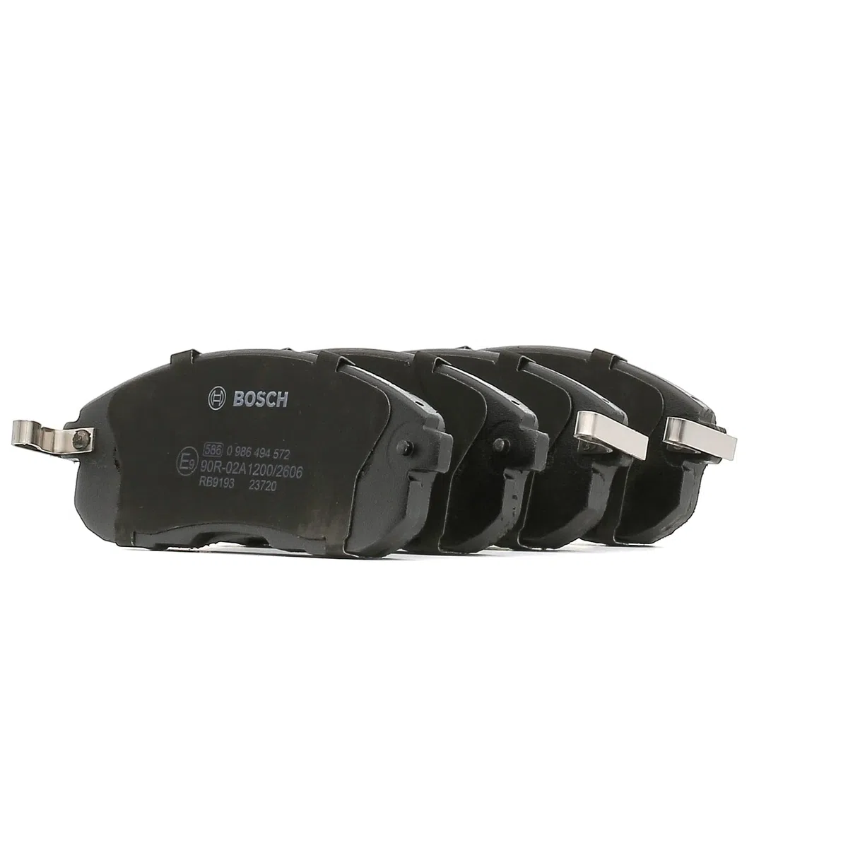 BOSCH Bremsbelagsatz, Scheibenbremse 0986494572