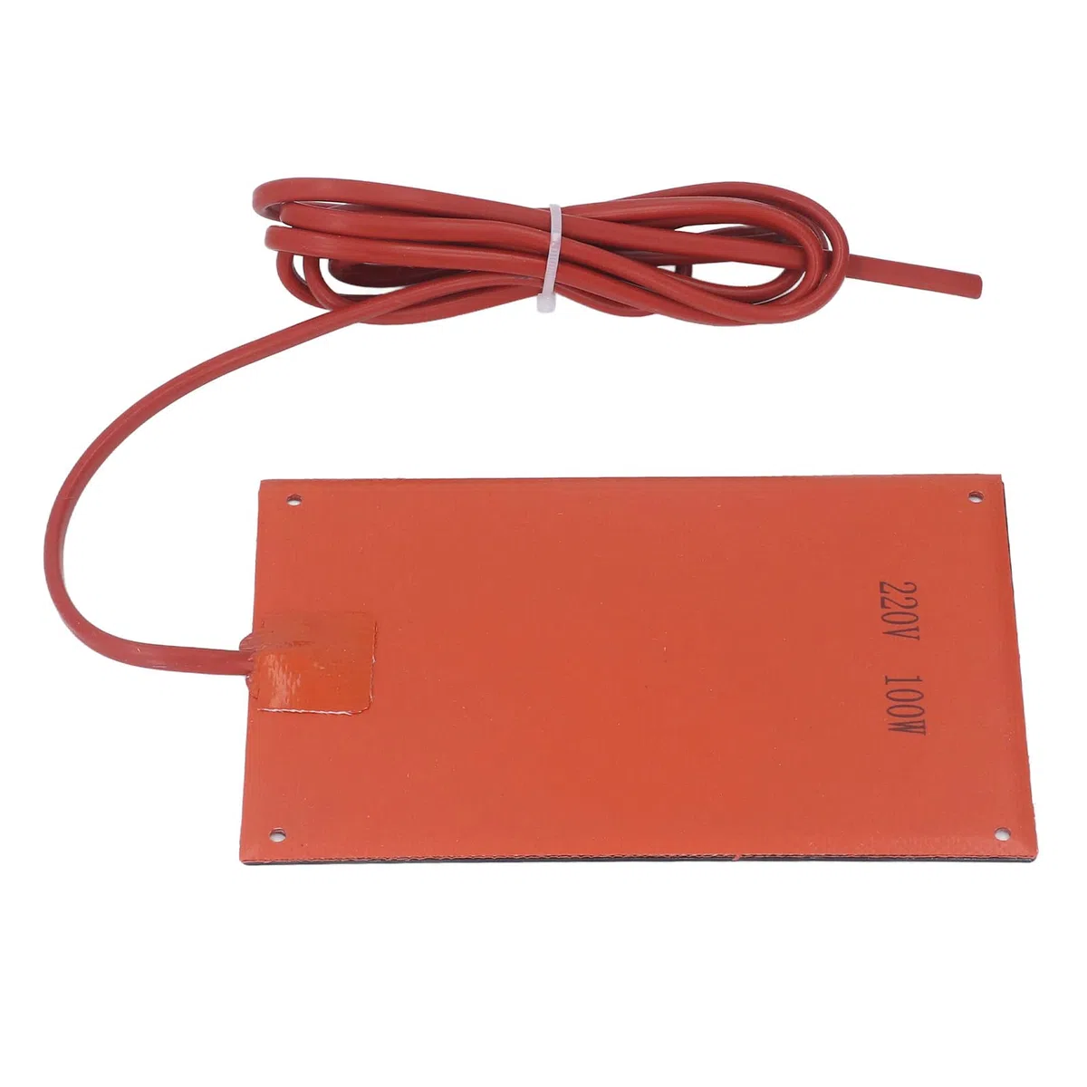 Generic Calentador de Motor, Almohadilla Calefactora de Cárter de Aceite Portátil de 100W, Placa Calefactora Resistente a la Temperatura para Climas Fríos