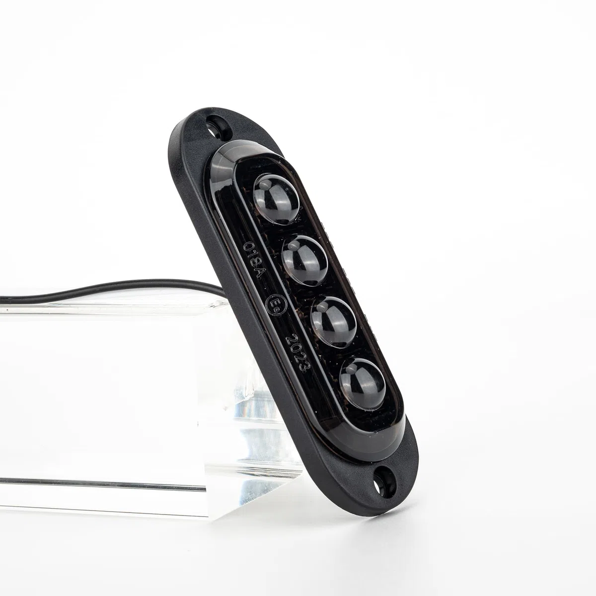 Juego de 10 Luces de Posición Laterales LED - Pilotos de Galibo para Remolques 12-24V Intermitentes Laterales para Camiones Caravanas Autobuses Coches Universales Estancos 3000K (Amarillo)