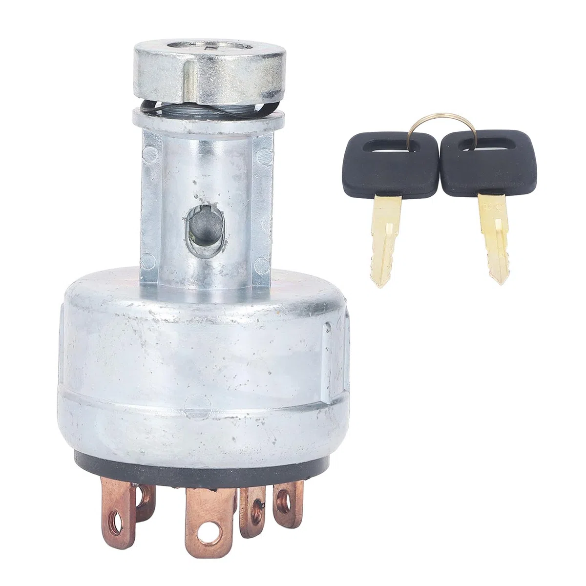 Interruptor de Encendido para Komatsu PC200-1/2/3, Llave de Arranque Compatible con Excavadora Hidráulica, Reemplazo Directo OEM 08086-10000, con Cable y Conexión Segura para Construcción y Minería