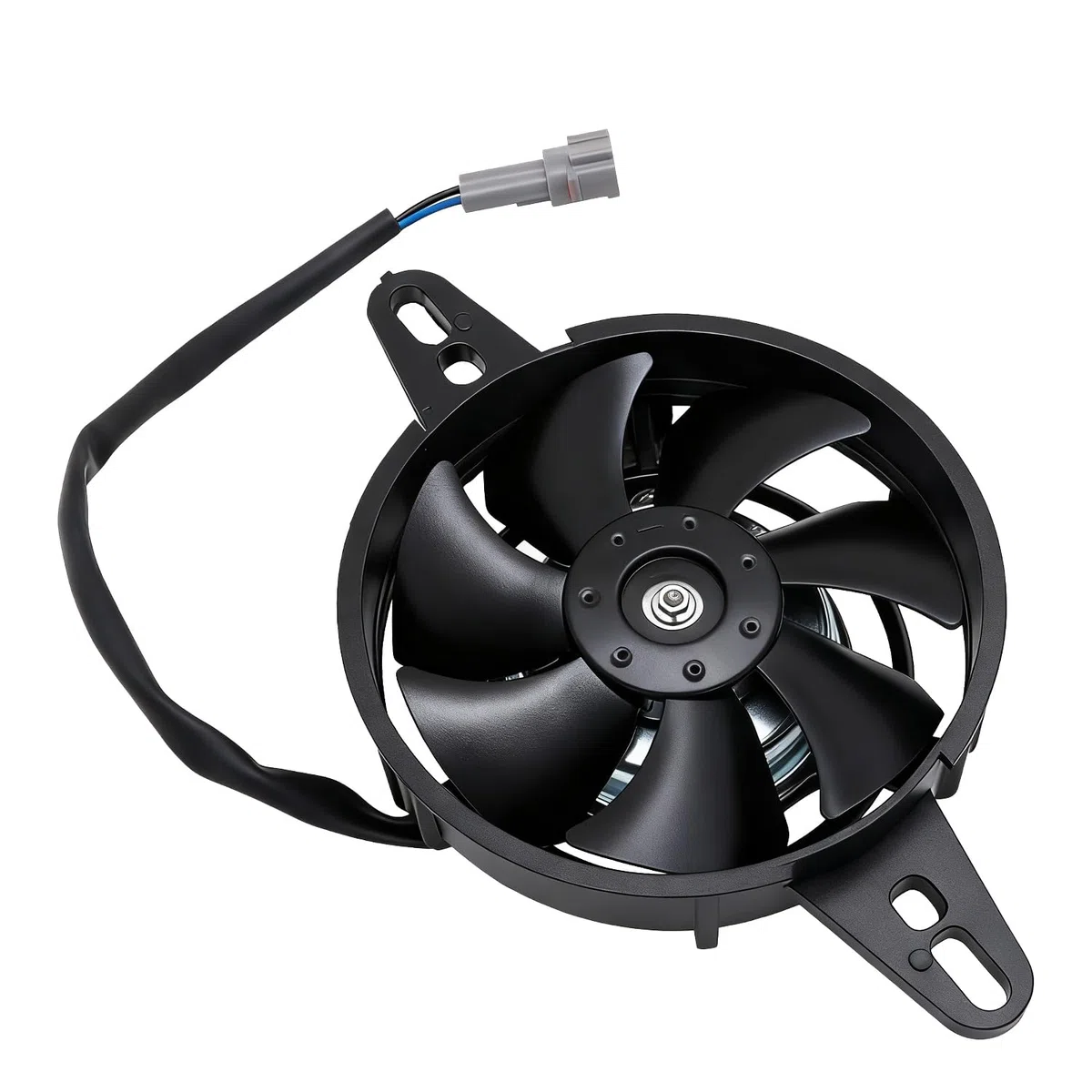 JFG RACING Ventilador Enfriamiento Moto,Ventilador Radiador Aceite Moto Ventilador Radiador 12V para 200cc-250cc Dirt Pit Bike ATV UTV Go Kart Quad Motocross